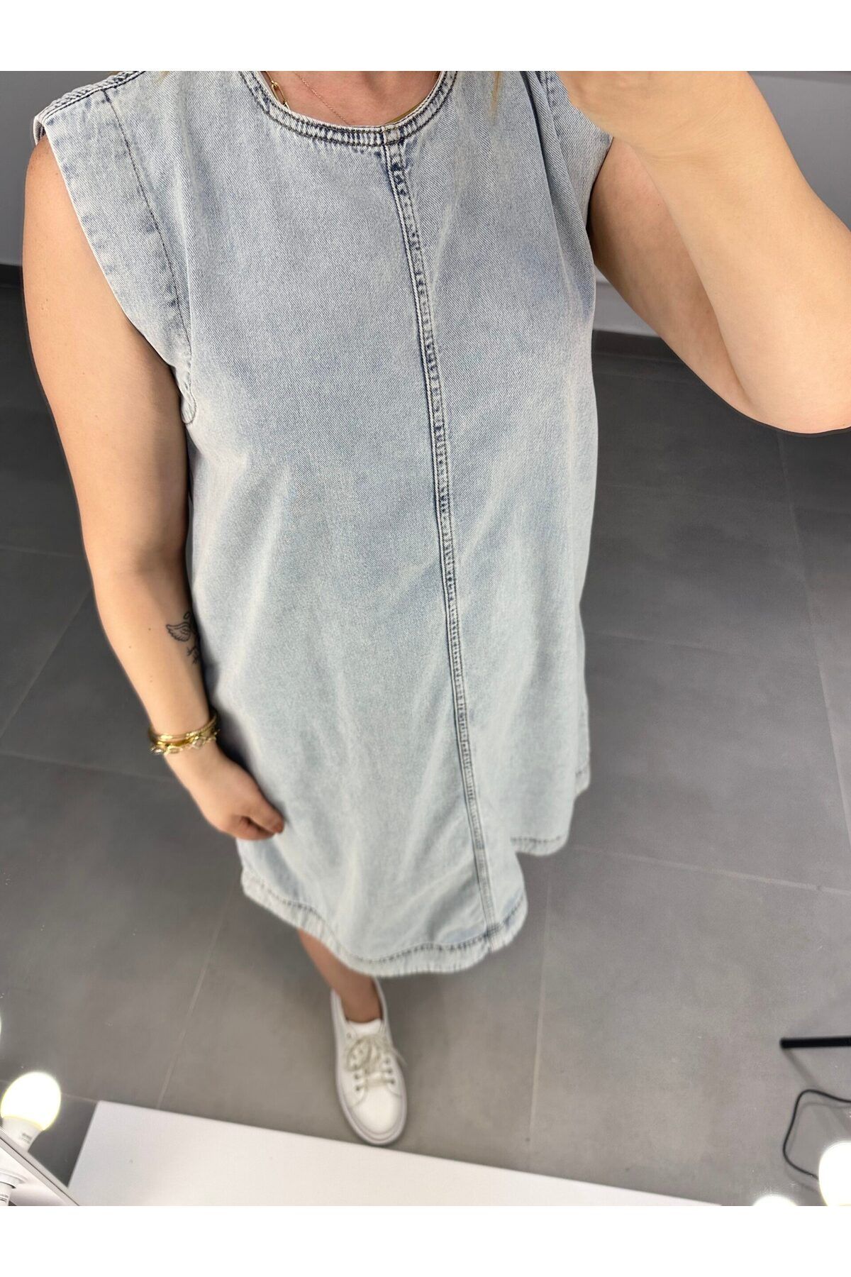 Butik Kadın jean elbise