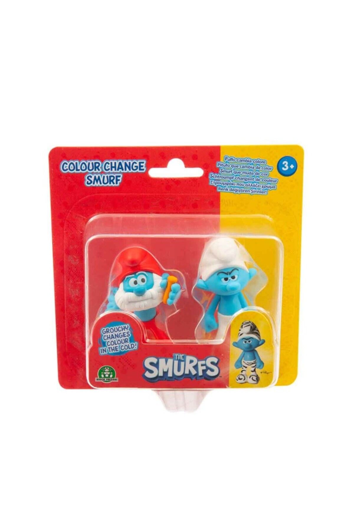 SYLVİOZA The Smurfs | Şirinler Sevimli Renk Değiştiren İkili Figür