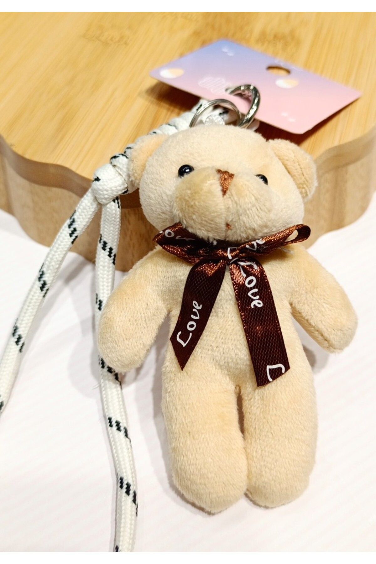 Monalisa Home Peluş Ayıcıklı Gösterişli Anahtarlık