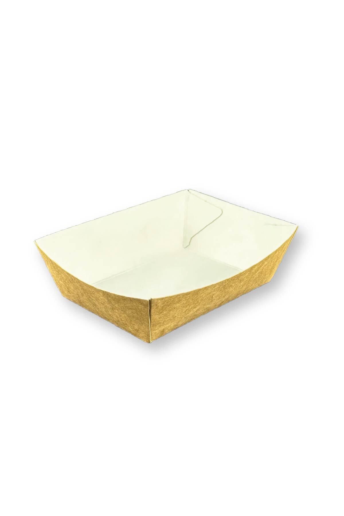 Home Kumpir Kutusu / Konik Tava Küçük Boy 7x10x4cm 500 Adet