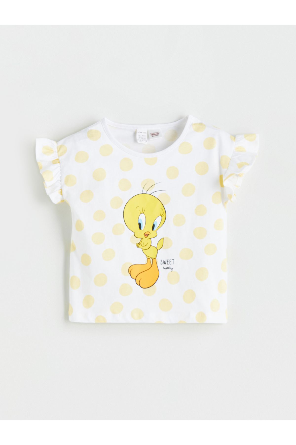 LC Waikiki-Tweety bedruckte Mädchenbluse und Shorts im 2er-Pack 2