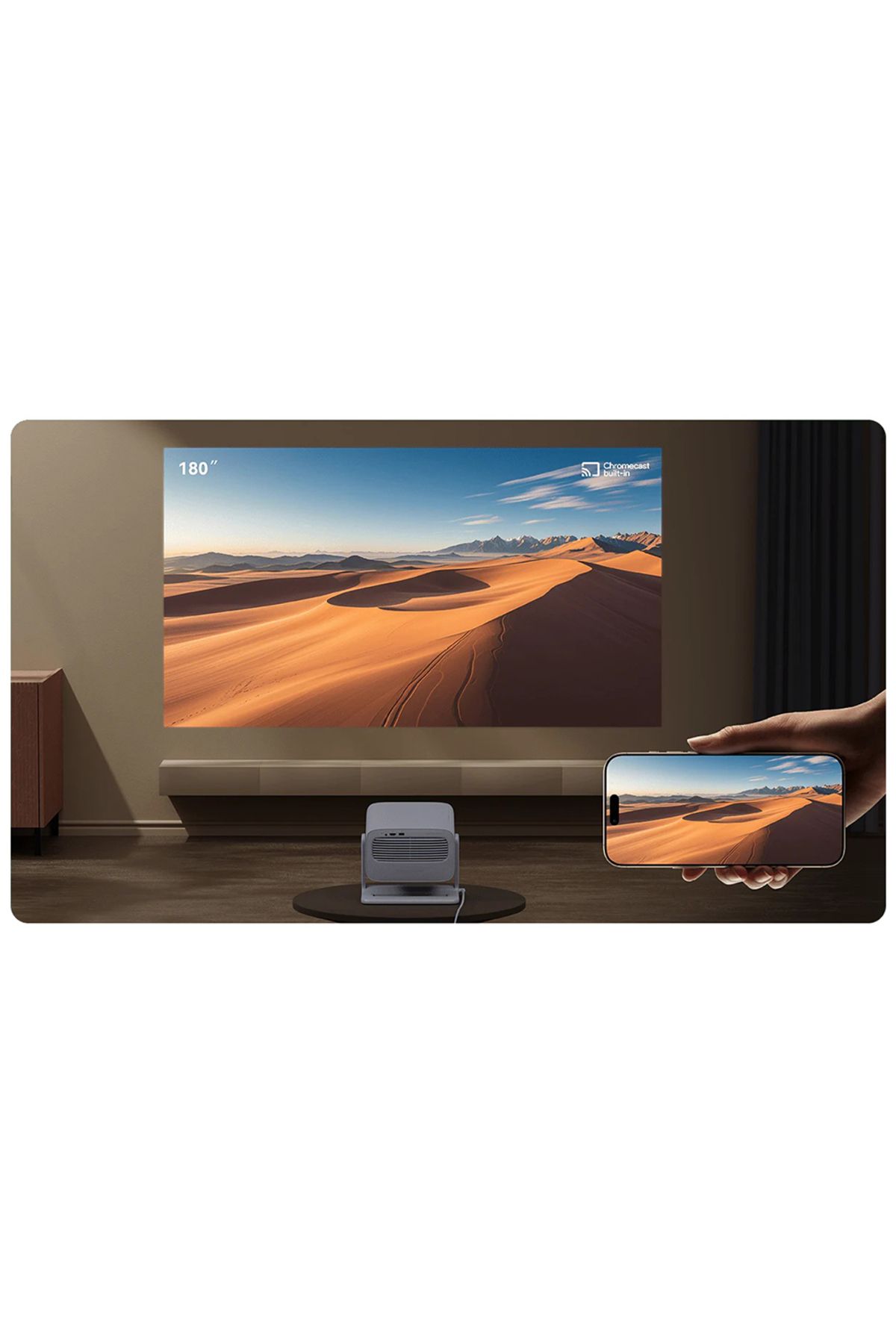 wanbo-Vali 1 Android 11 Gimbal Projection Smart Projector 6
