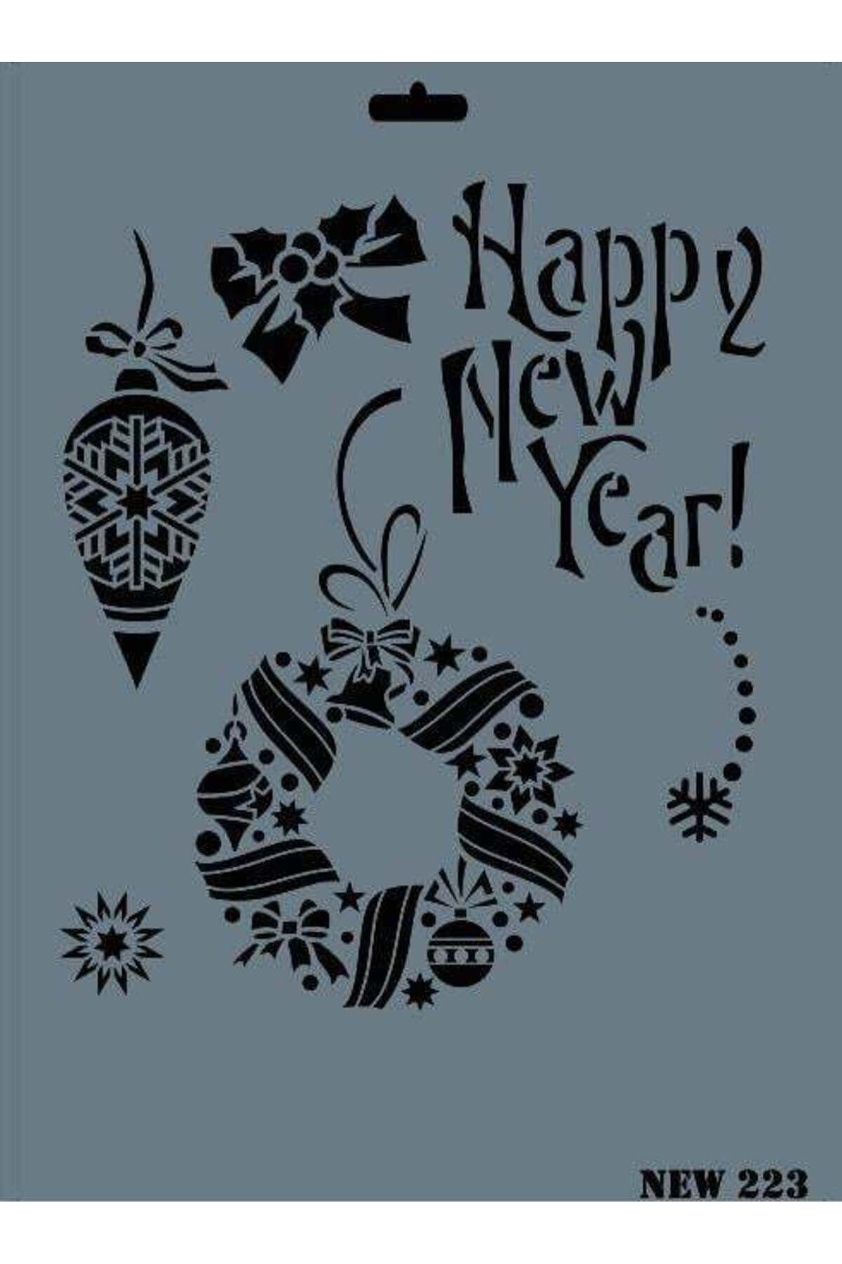 Emperium New Seri N-223 Stencil 35x25 cm