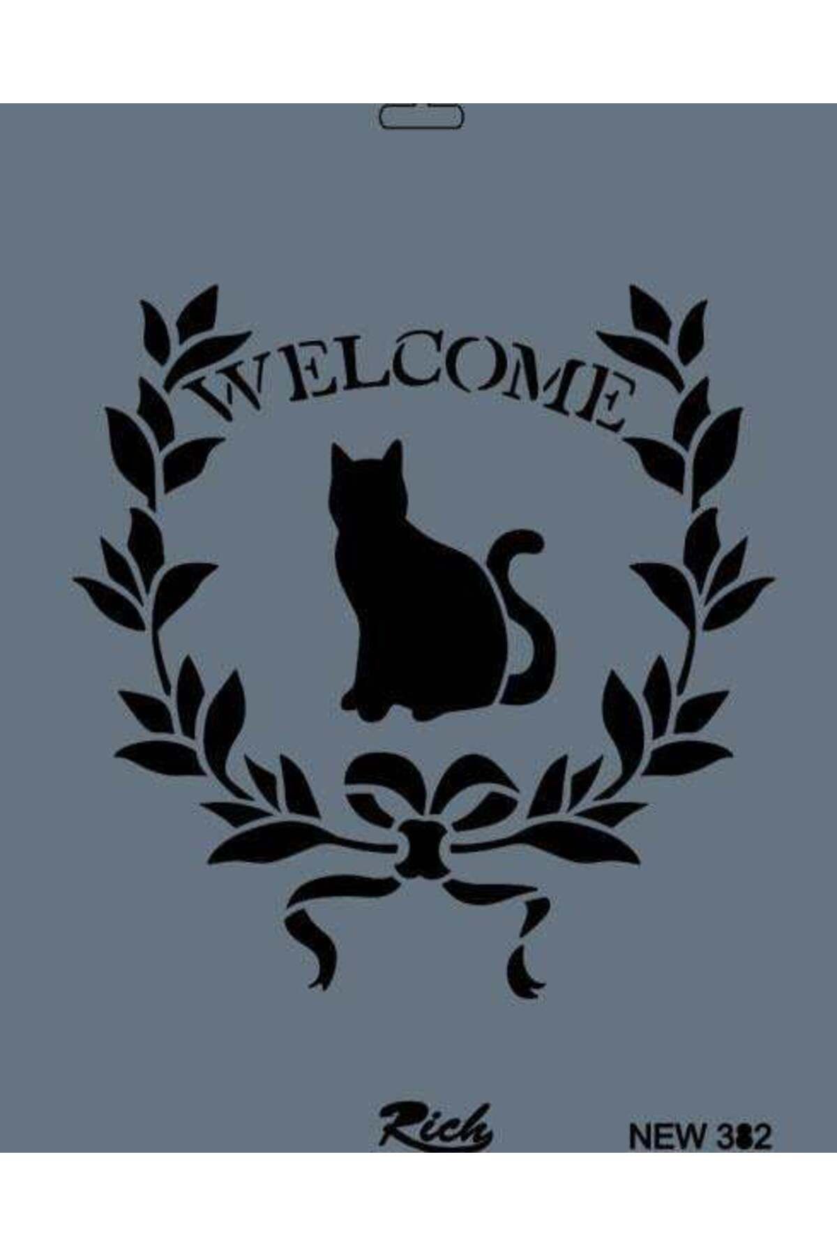 Emperium Rich New Seri N-382 Stencil 35x25 cm