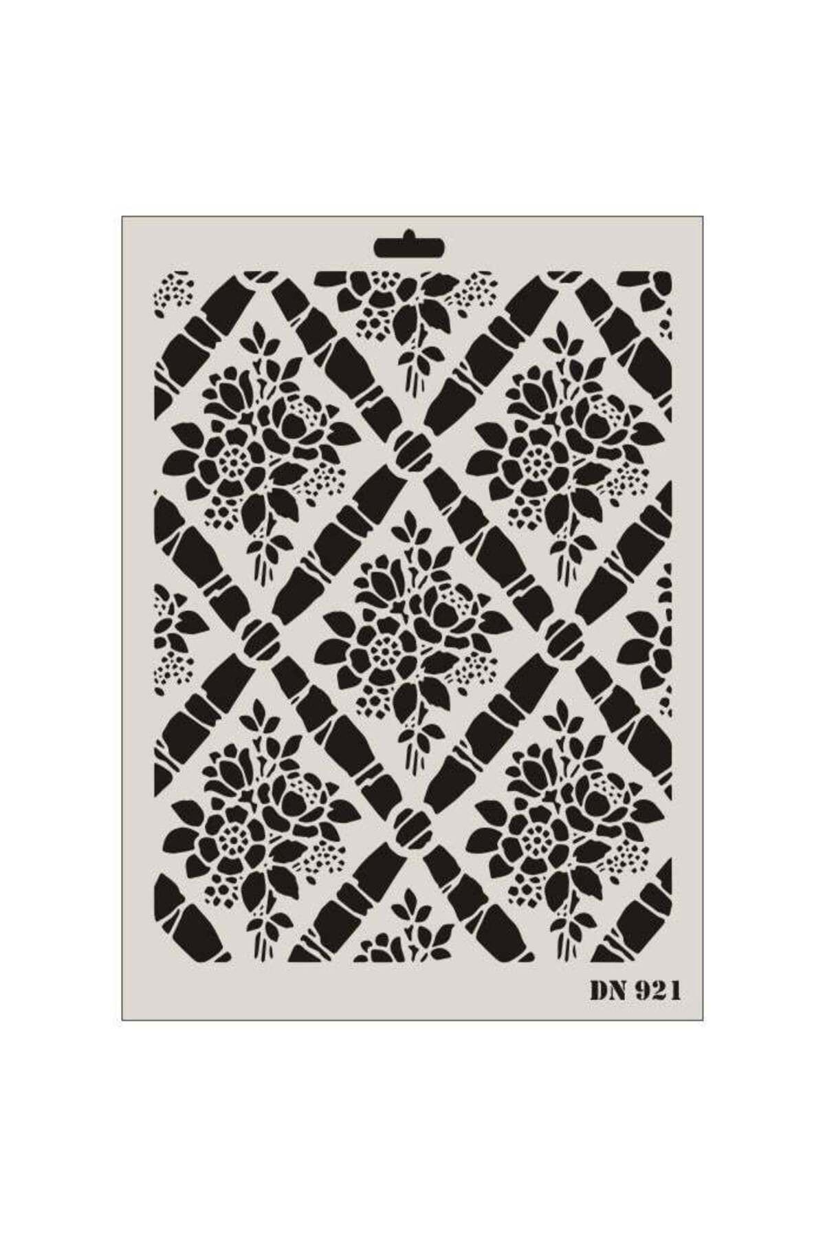 Emperium Dantel Seri DN-921 Stencil 35x25 cm