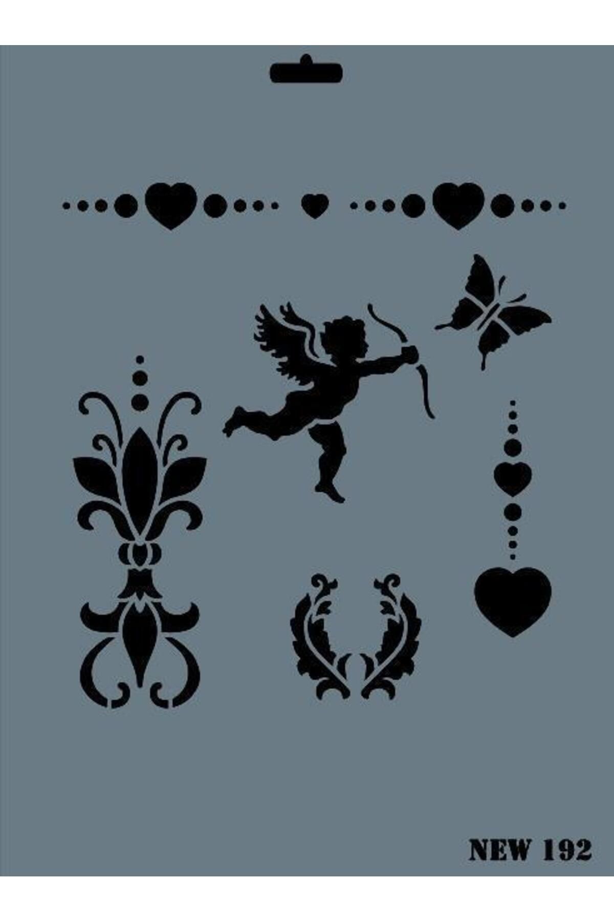 Emperium New Seri N-192 Stencil 35x25 cm