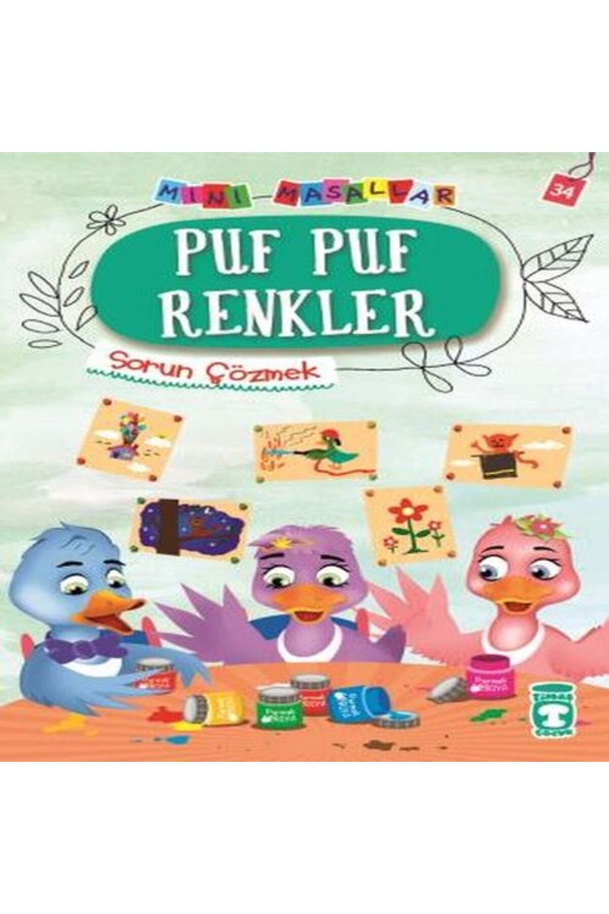 Destek Yayınları Puf Puf Renkler Mini Masallar 4 34
