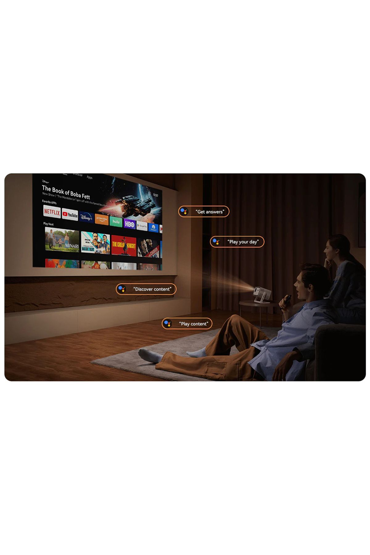 wanbo-Vali 1 Android 11 Gimbal Projection Smart Projector 5