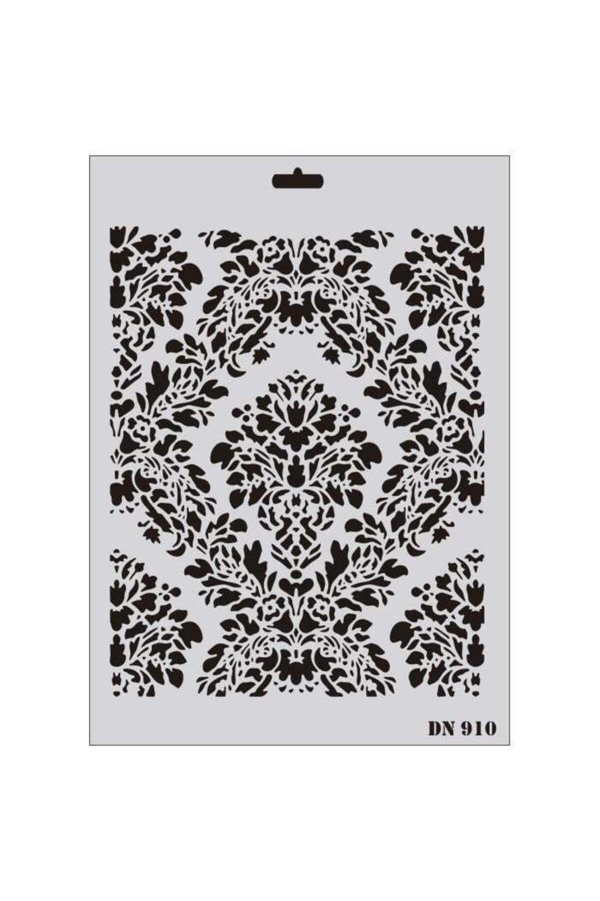 Emperium Rich Dantel Seri DN-910 Stencil 35x25 cm