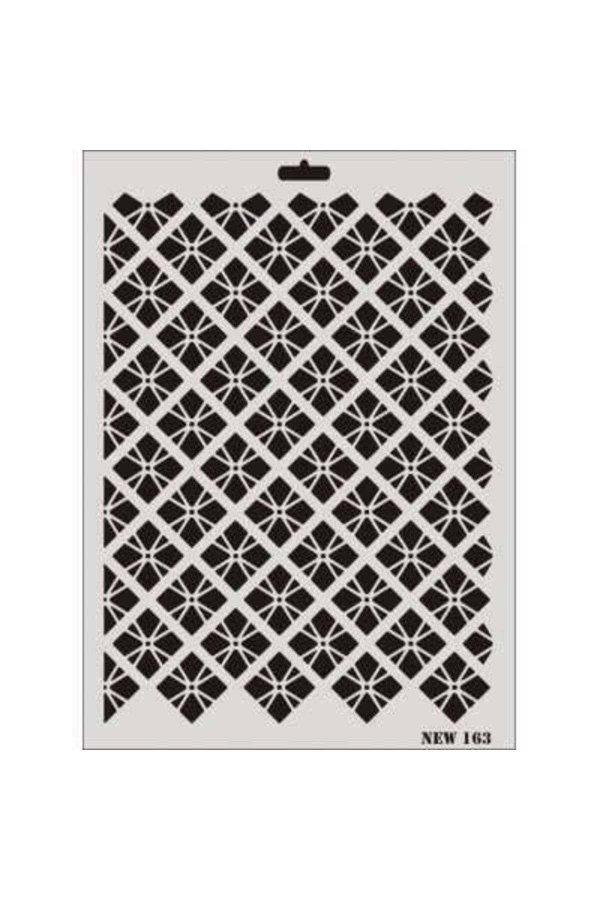Emperium New Seri N-163 Stencil 35x25 cm