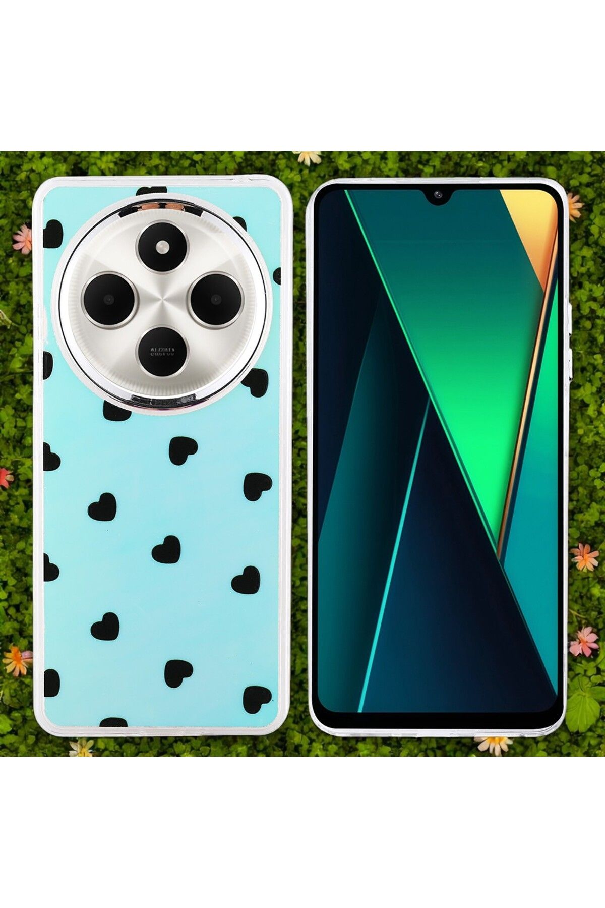 Hatreds Xiaomi Redmi 14C 4G Kılıf Figür Desenli Elde Kaymaz Soft Silikon Kapak