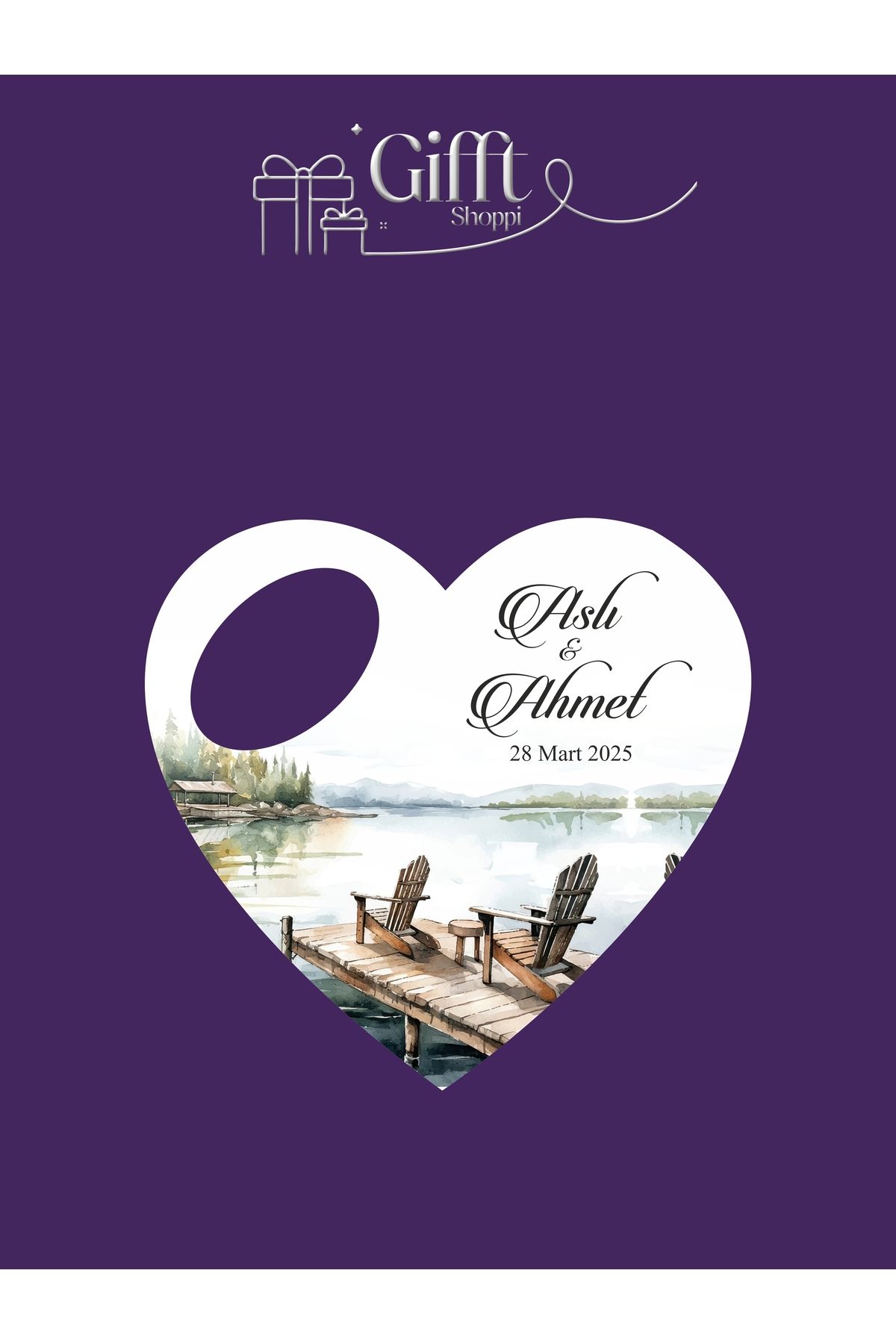giftshoppi 10Adet Açacaklı Magnet Nişan Söz Kına Düğün Nikah Hatırası Misafirler Için Hediyelik Kalp Şeklinde