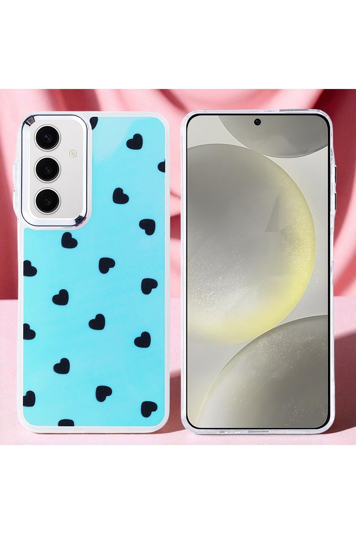 Hatreds Galaxy S24 FE Kılıf Figür Desenli Elde Kaymaz Soft Silikon Kapak