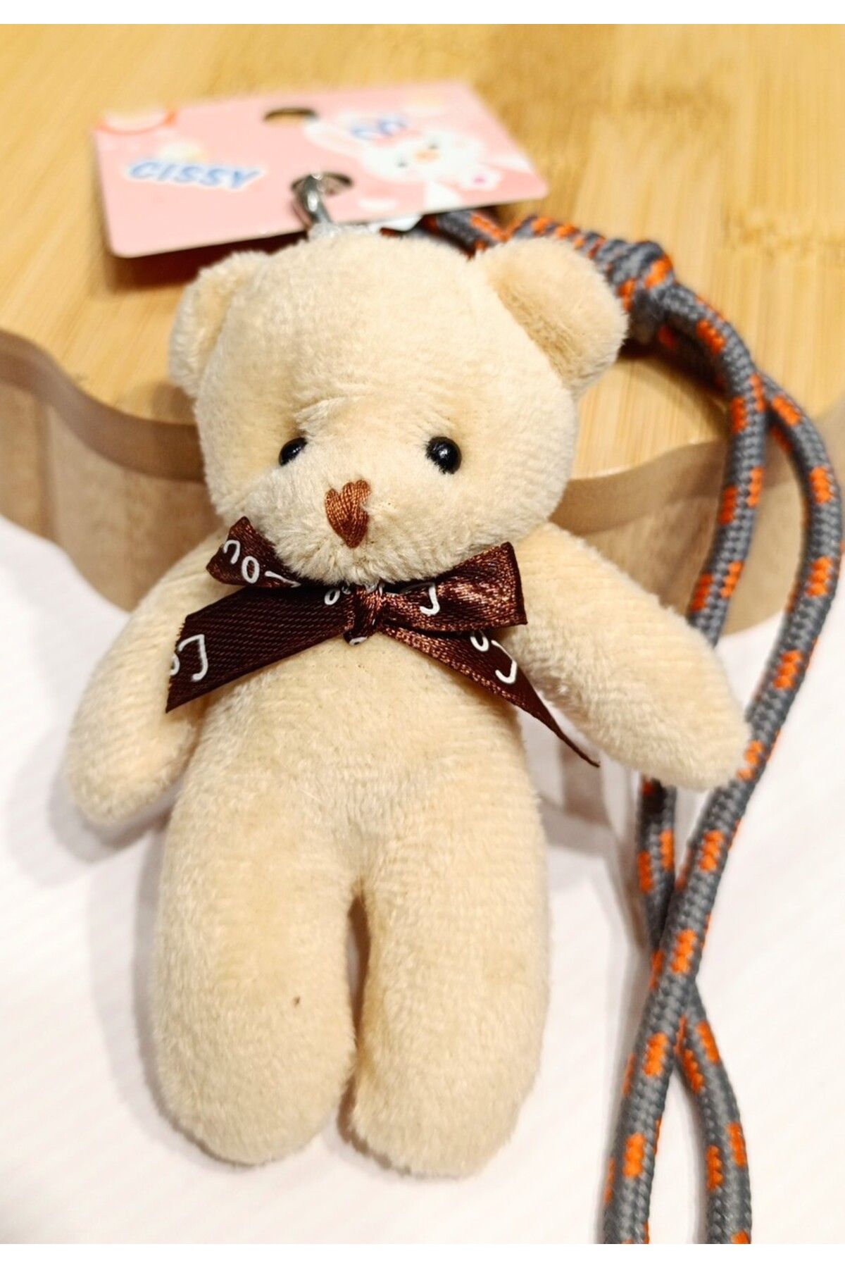 Monalisa Home Peluş Ayıcıklı Gösterişli Anahtarlık