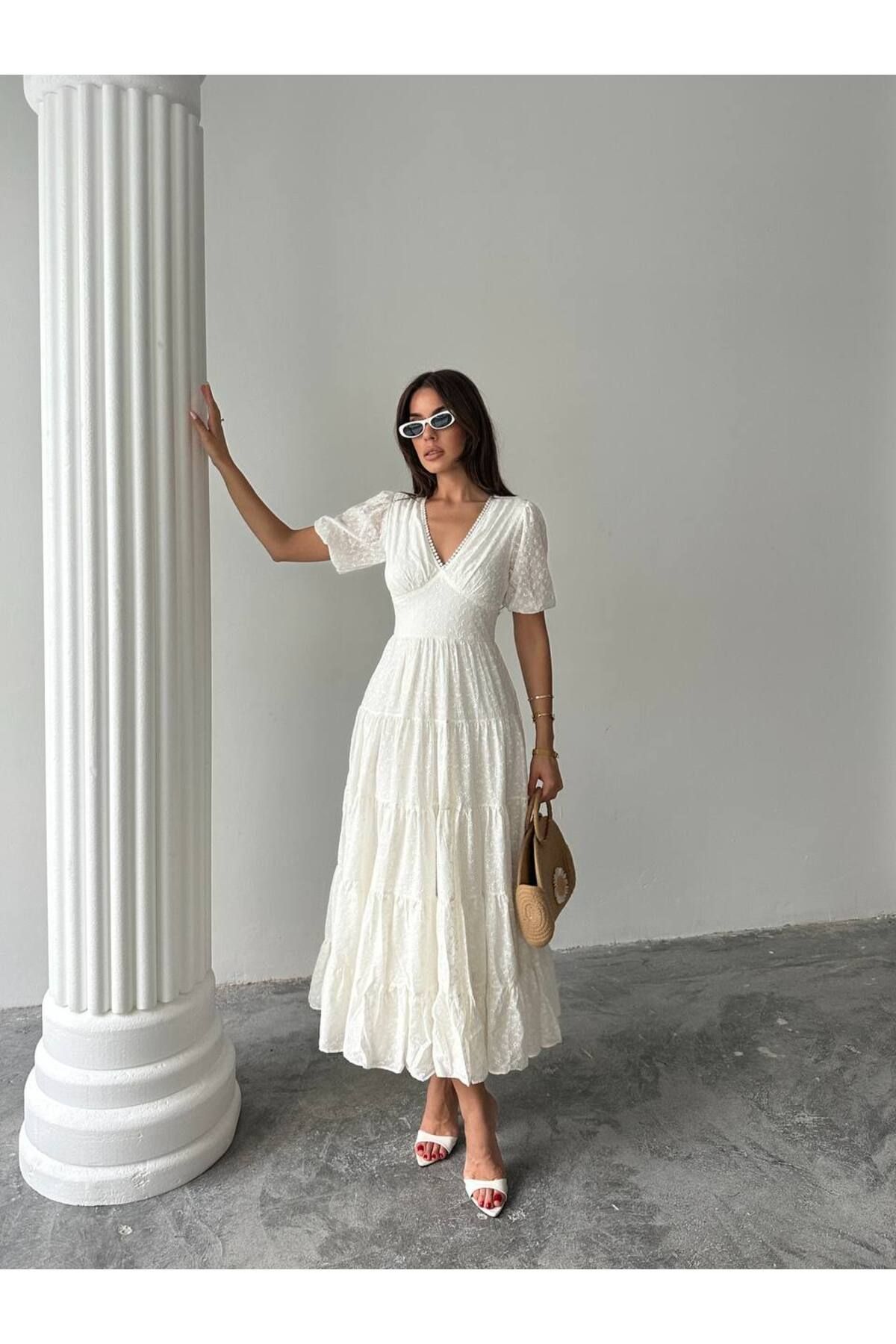 conconmoda Uzun Fisto Belinda Elbise