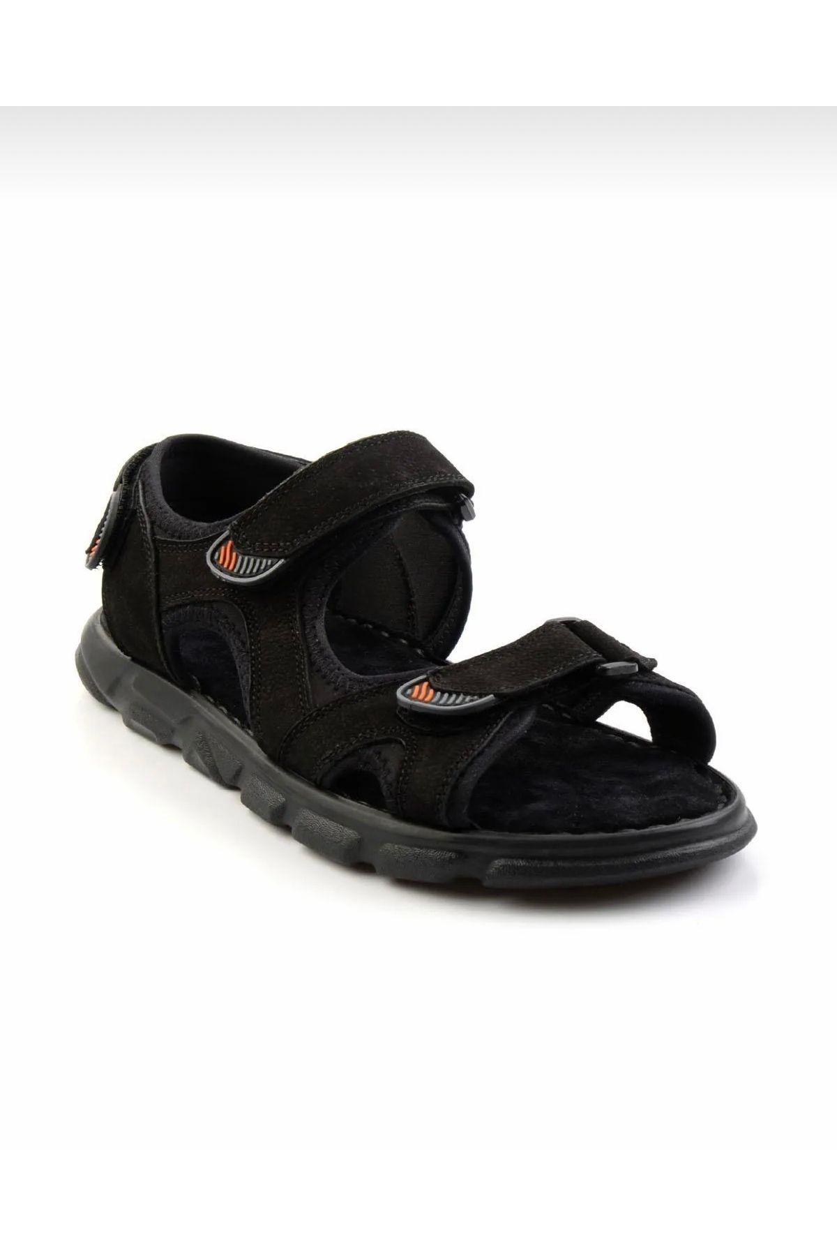 Brs Leather Sandal Ortopedik Deri Topuk Dikeni Taban Çökmesine Uygun Alt Taban