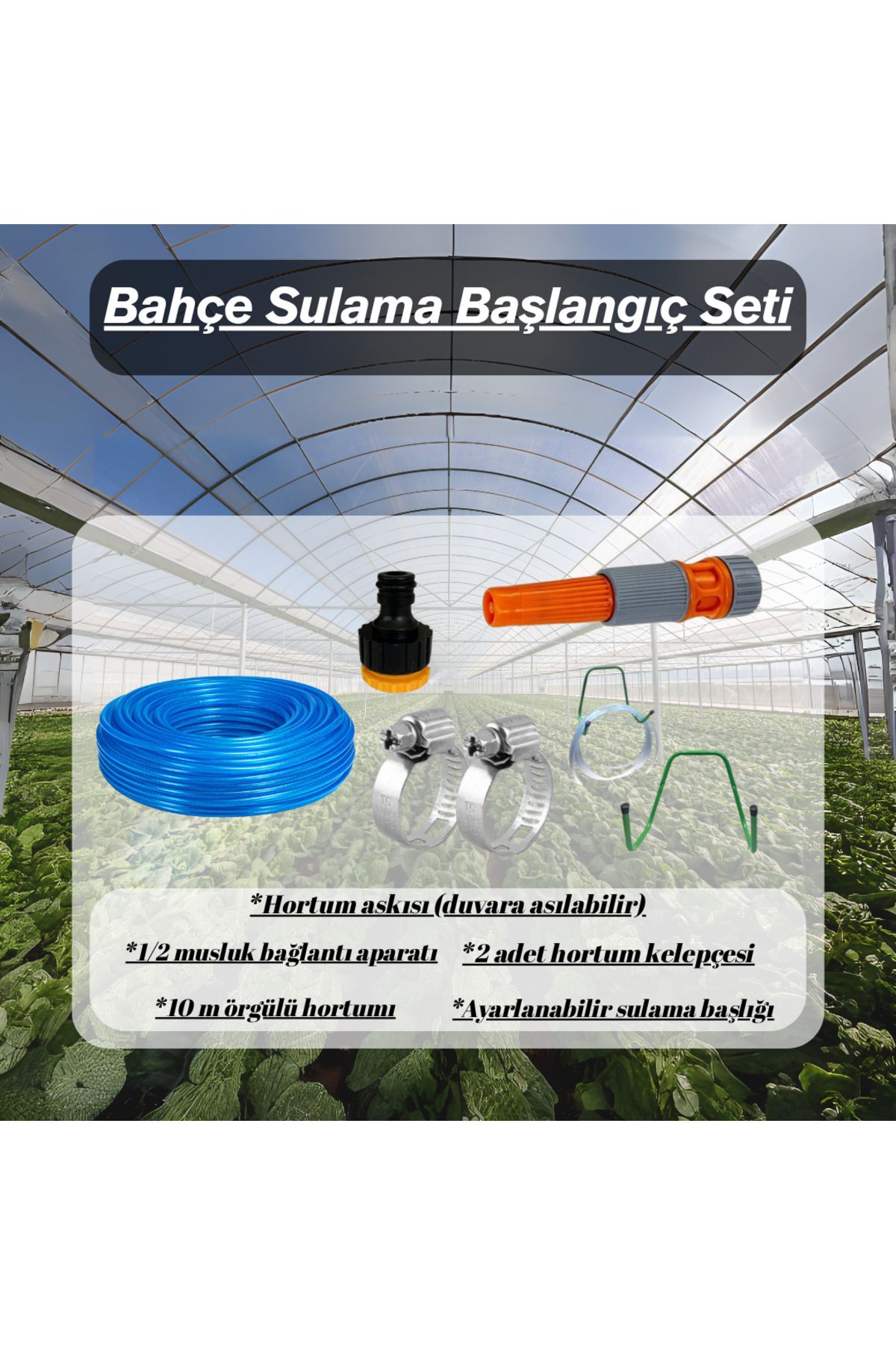Sertsan Bahçe Sulama Başlangıç Seti