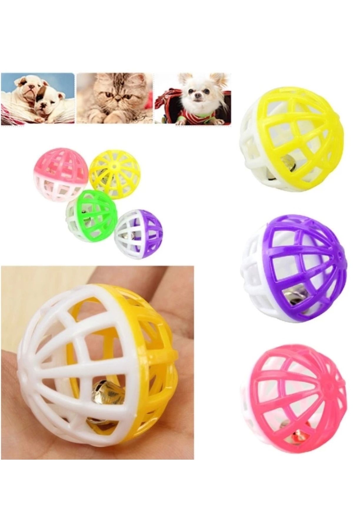 shop Çıngıraklı Evcil Hayvan Oyun Topu
