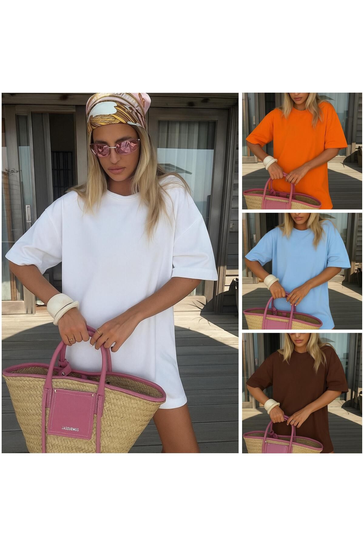 BENROMA 4 RENK UNİSEX TİŞÖRT