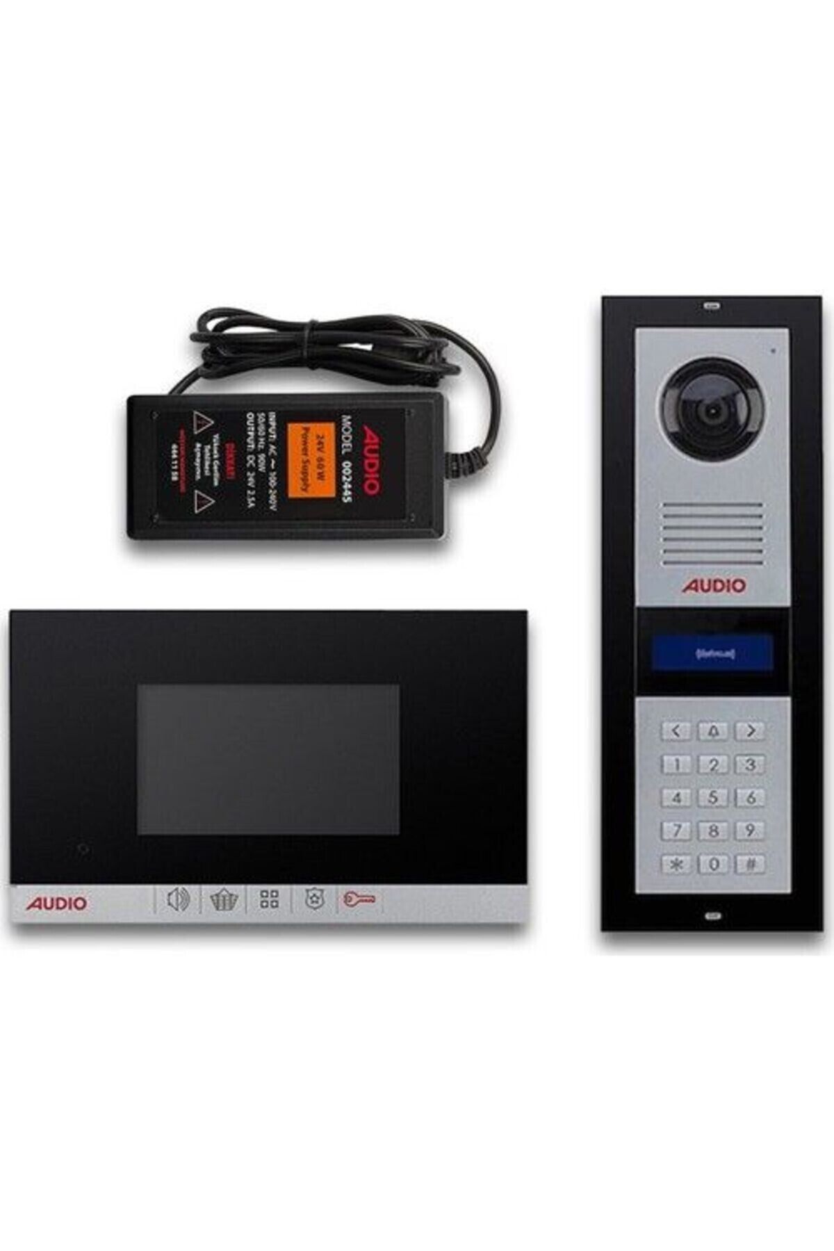 AUDİO Audio 3002 6 Daire Görüntülü Şifreli 4.3'' Diafon Sistemi
