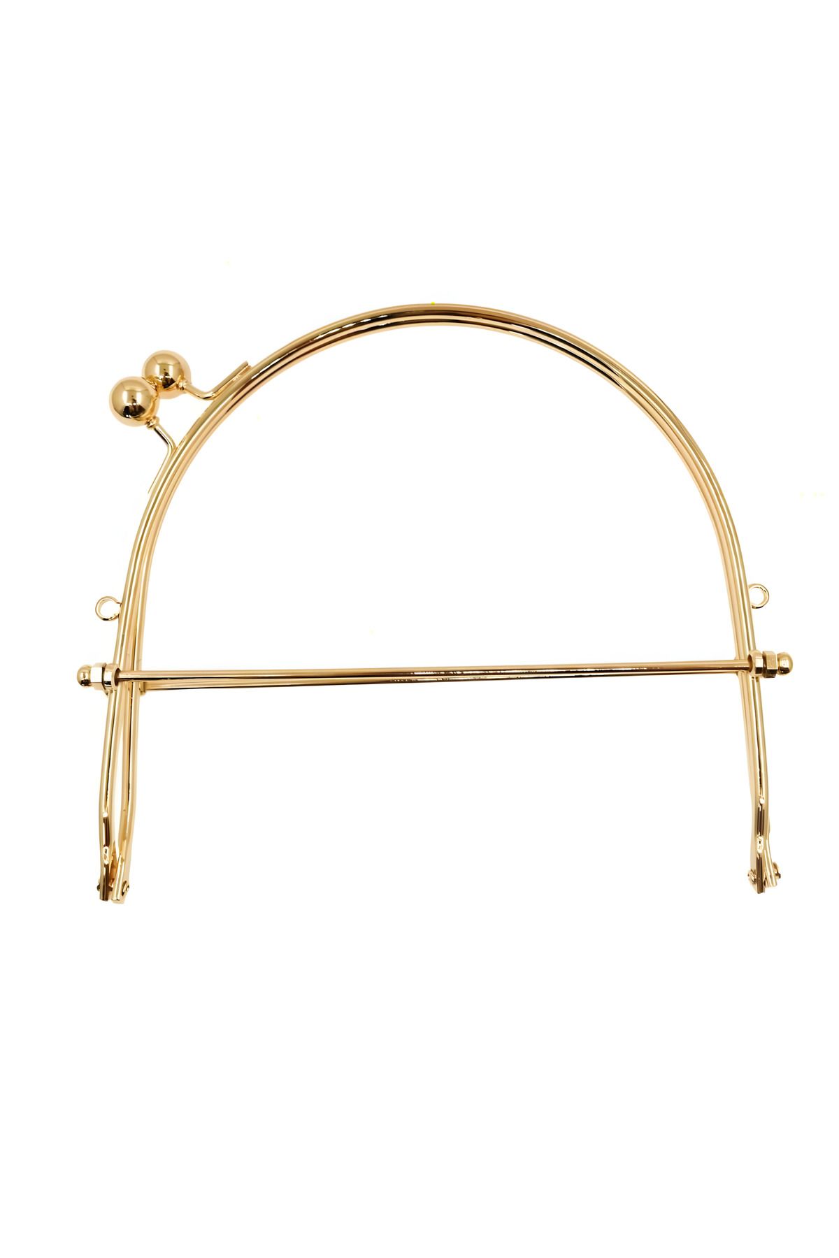 EleganTShoP Metal Çanta Sapı Bursu Öpücük Klipsli 19 cm ALT14