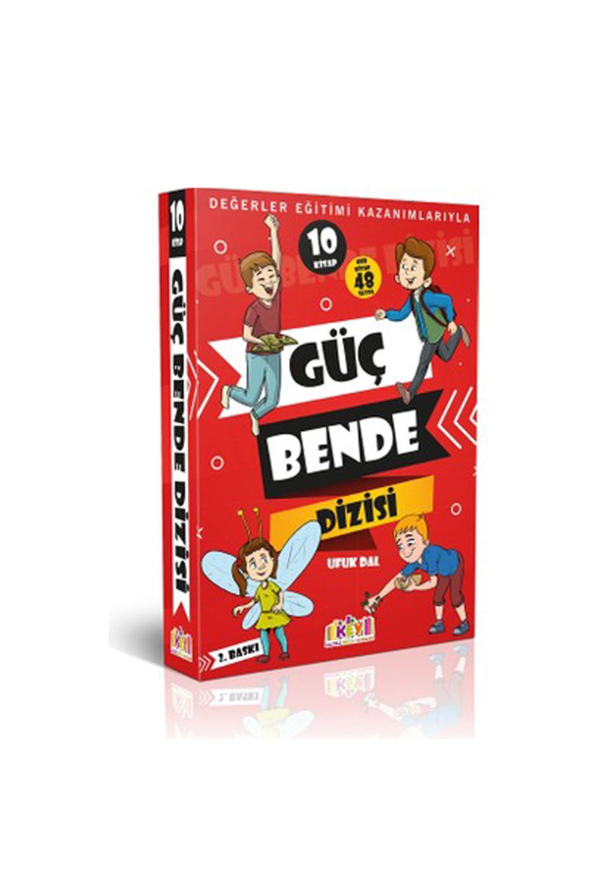3K YAYIN Kaliteli Eğitim Yayınları (KEY) GÜÇ BENDE Hikaye Serisi 10 Kitap 9 Yaş ve üzeri (3.SINIF)