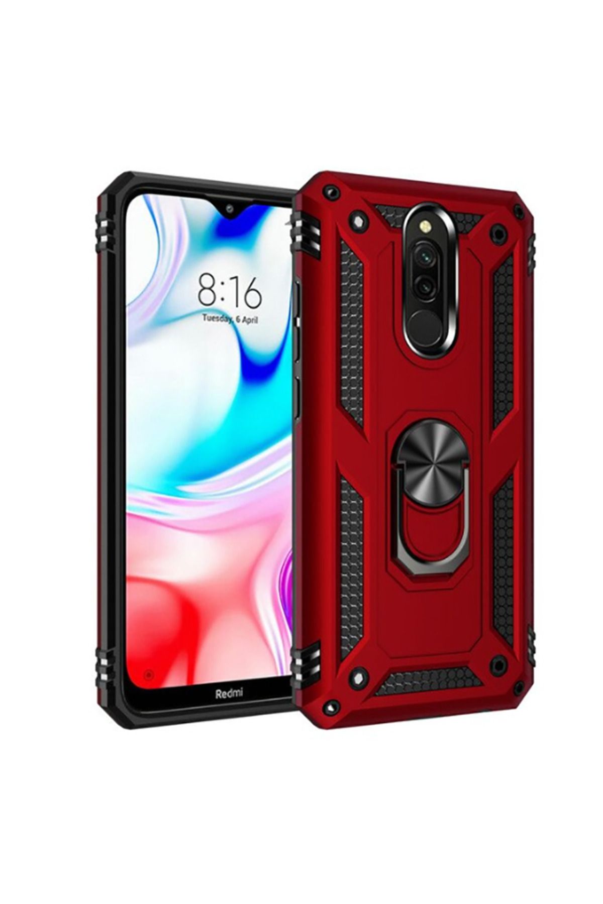 batuteknoloji Xiaomi Redmi 8 Kılıf Zore Vega Kapak