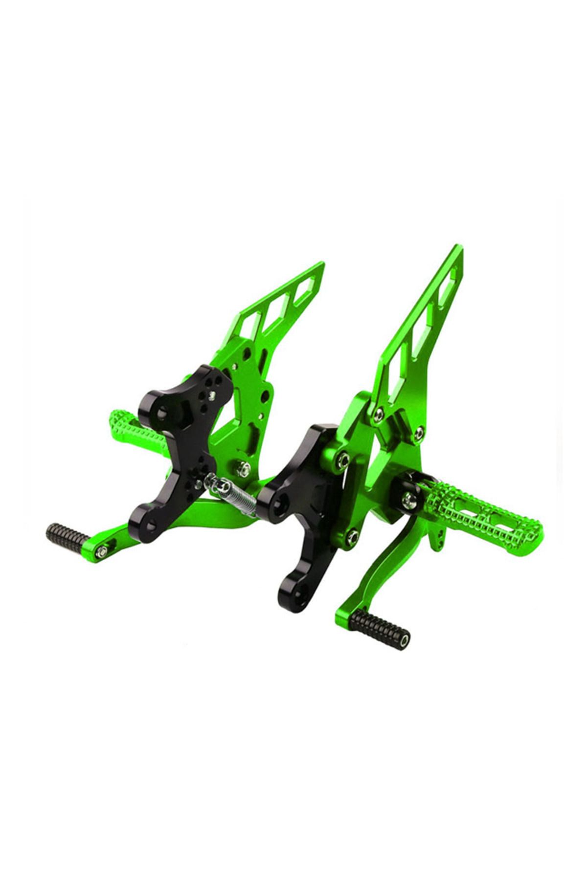 GOGOPREMİUM KAWASAKİ Z900 UYUMLU SÜRÜCÜ BASAMAK BRAKETİ TAKIM YEŞİL
