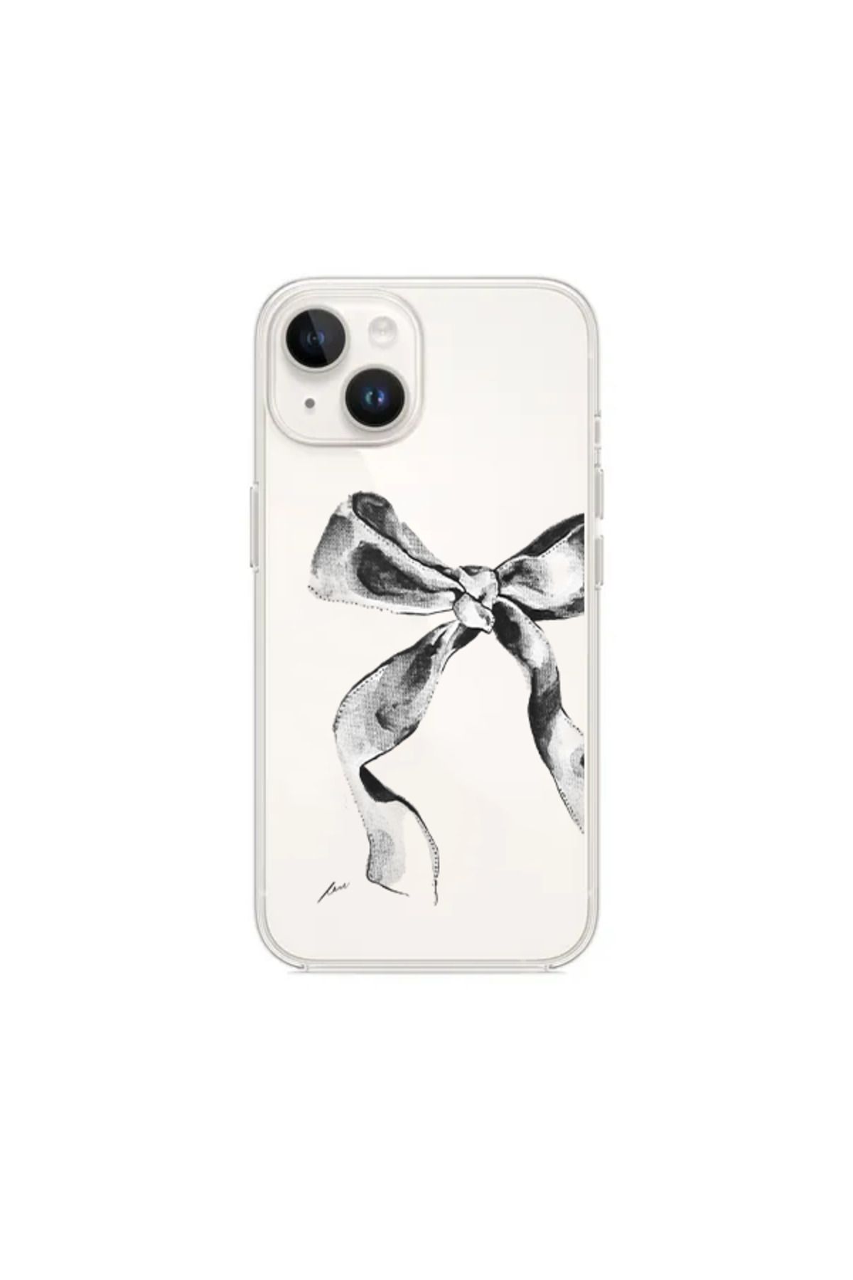 Di Aksesuar Iphone 7 Kurdele Şeffaf Kılıf
