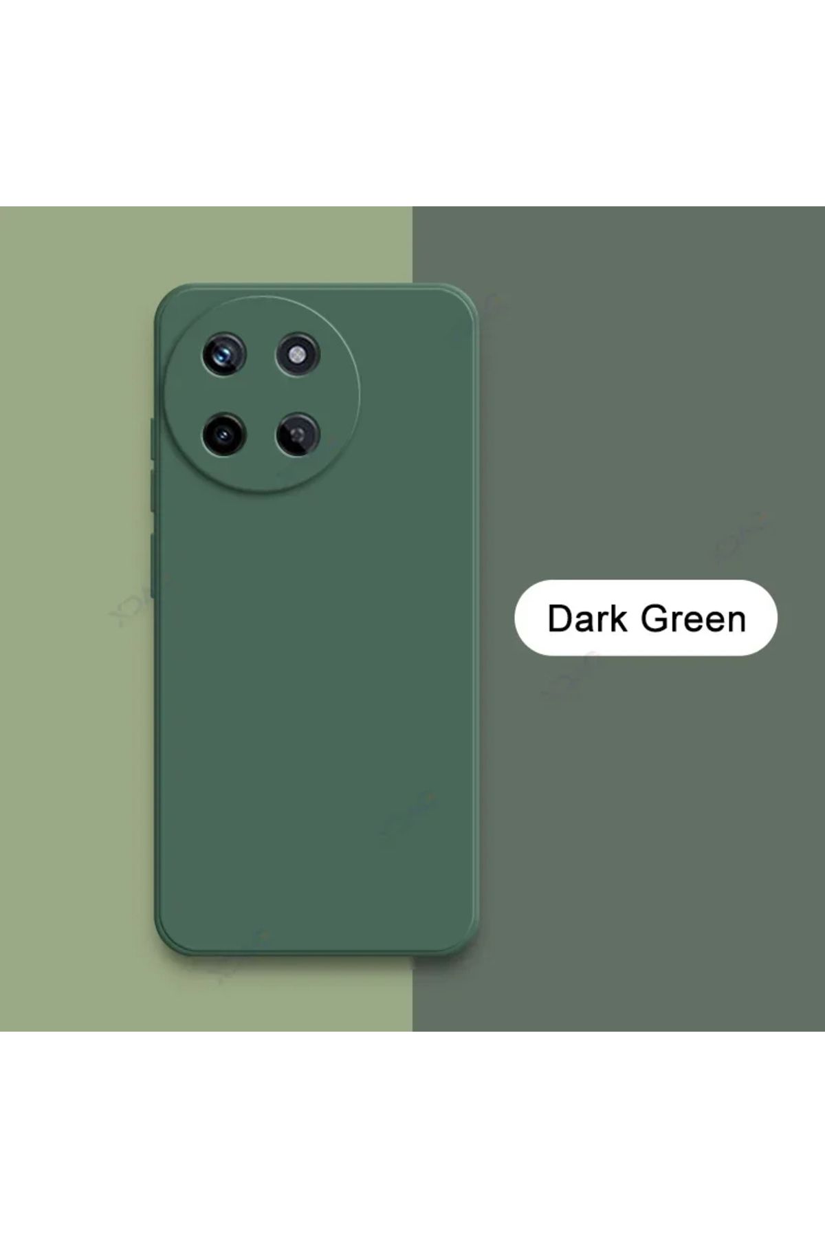 GRABONO Realme 11 4G Kılıf Kamera Korumalı Kadife İç Kaplama Mat Premium Dayanıklı Seri