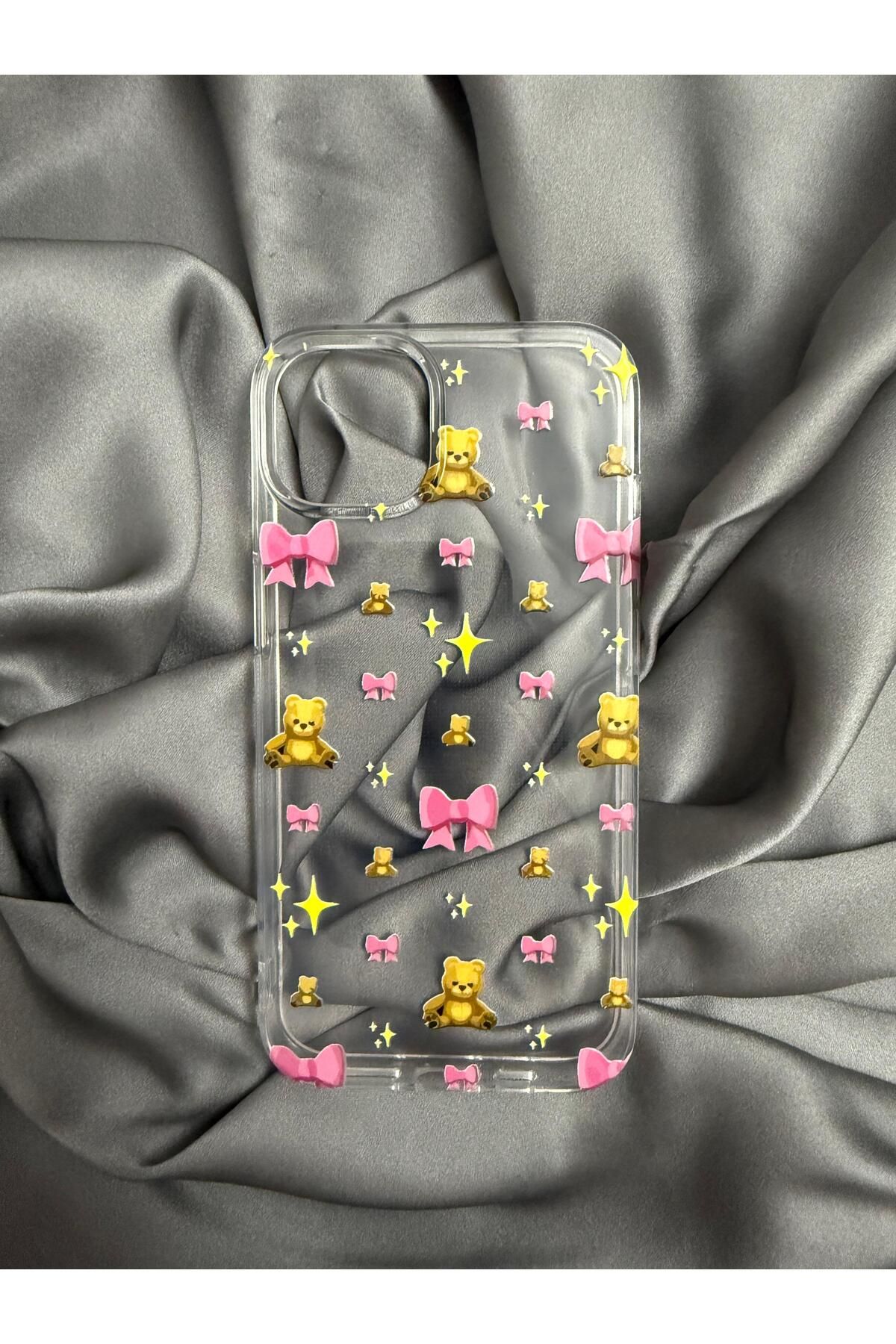 kalimera iPhone 13/14 Uyumlu Tasarım Baskılı Premium Şeffaf Kılıf