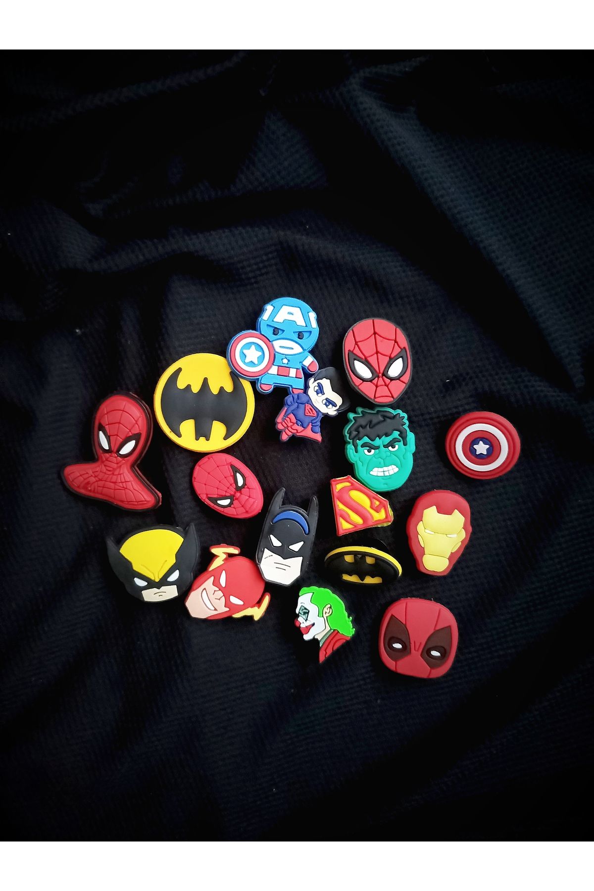 VOLMERİ GİFTS 6'lı Marvel Karışık Terlik Süsleri