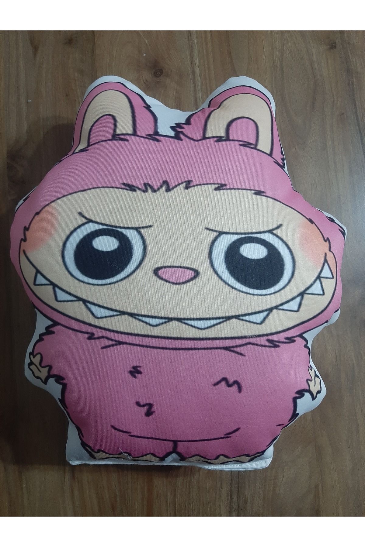owl bag OW BAG Labubu pembe desenli Şekilli tasarım chibi karakter Yastık