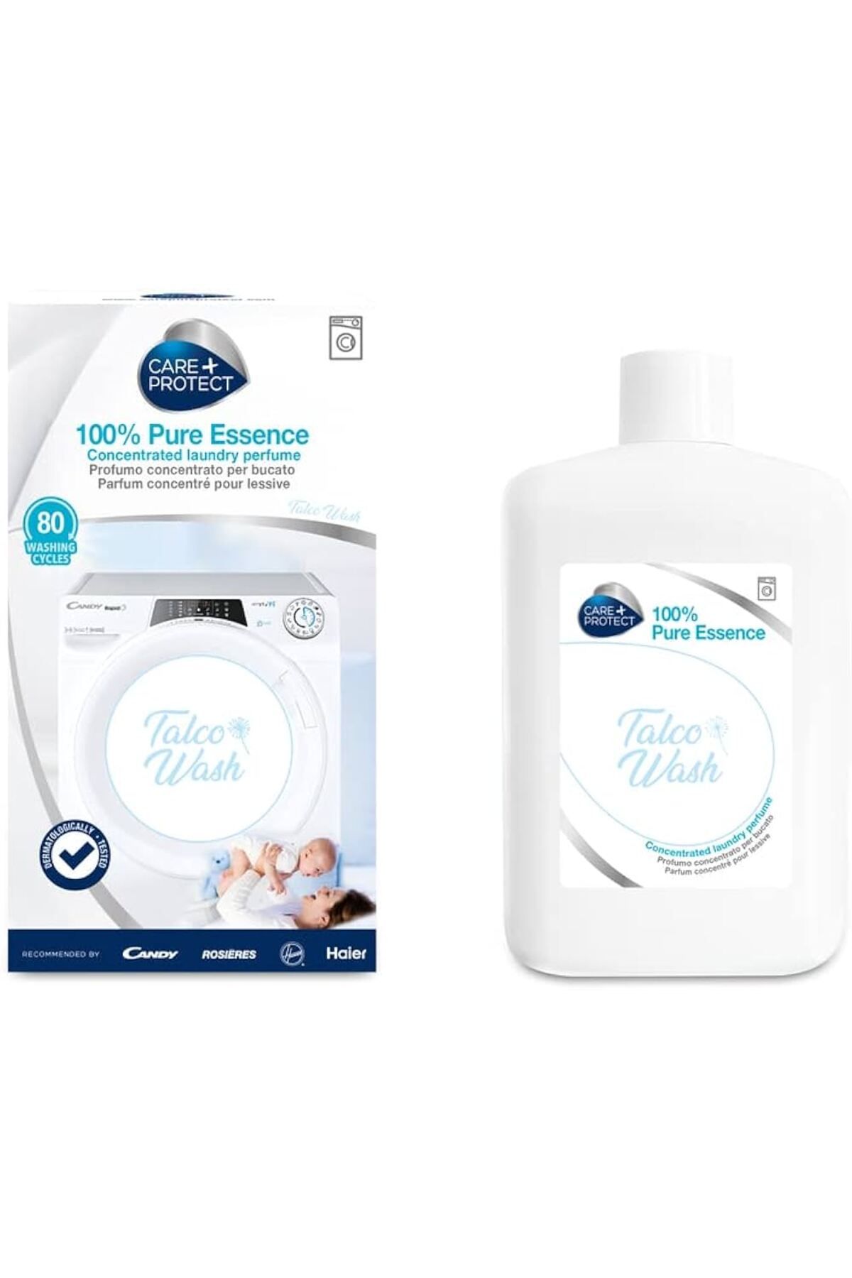 Care Protect CARE + PROTECT%100 PURE ESSENCE ESANSLI KONSANTRE ÇAMAŞIR PARFÜMÜ TALCO WASH ( Ferah narenciye)