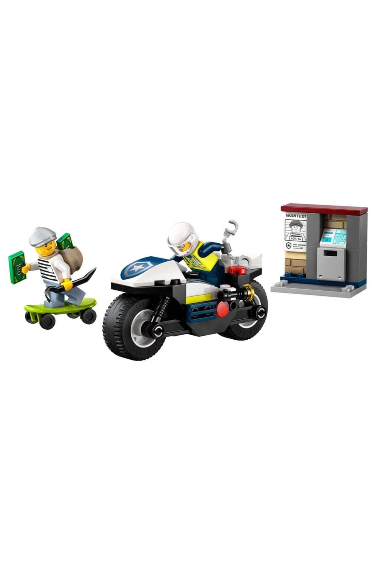 MR RZN STORE LEGO City Polis Motosikleti Takibi 60455