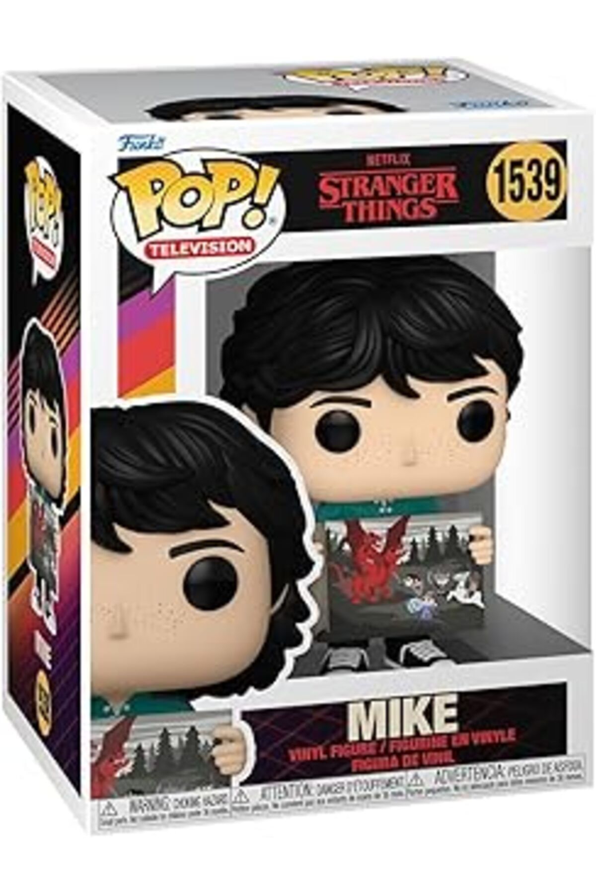 Pazarcan Nita Toys Funko Pop Tv: Stranger Things - Mike With Painting Figür