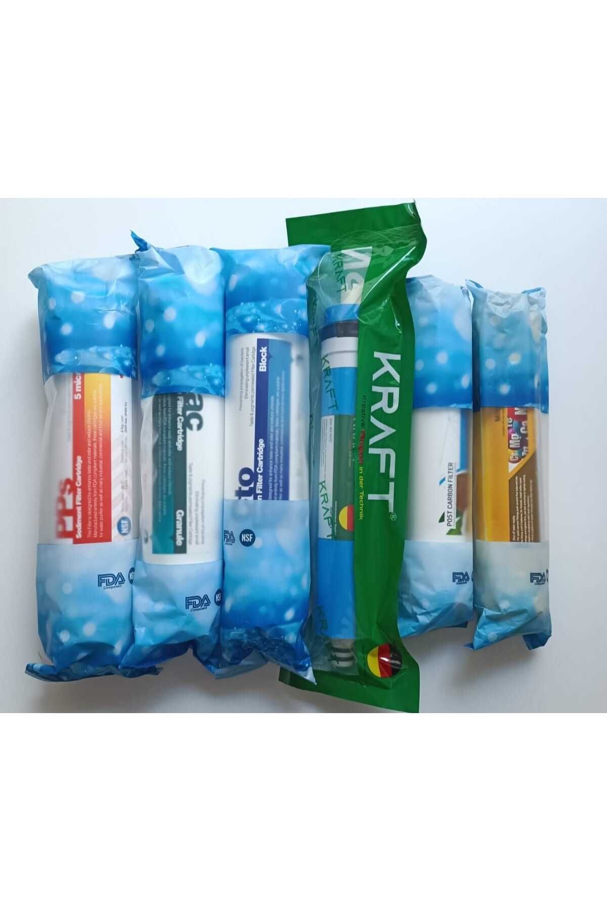 FİLTRE Kapalı Kasa 6'li Filtre Seti