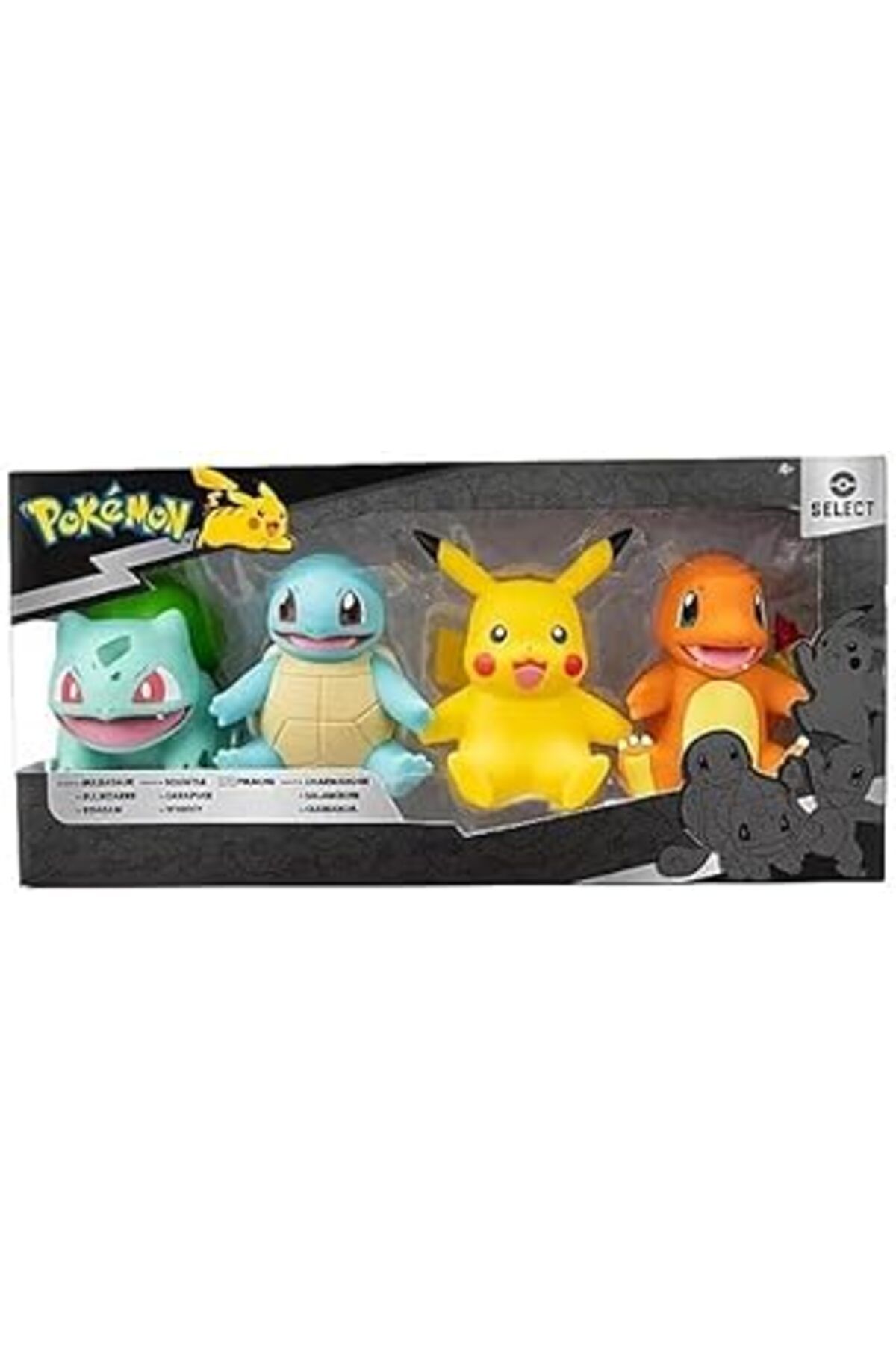 Pazarcan Pokemon Select Seri 4'Lü Figür Set