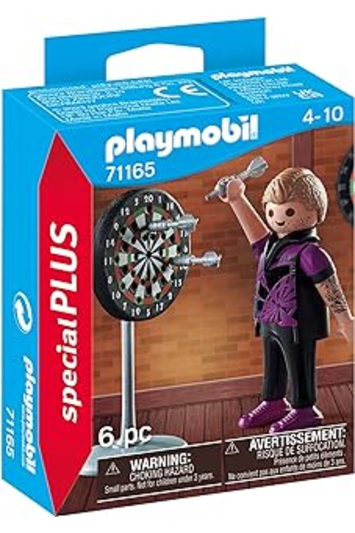 Qedii Playmobil Dart Oyuncusu