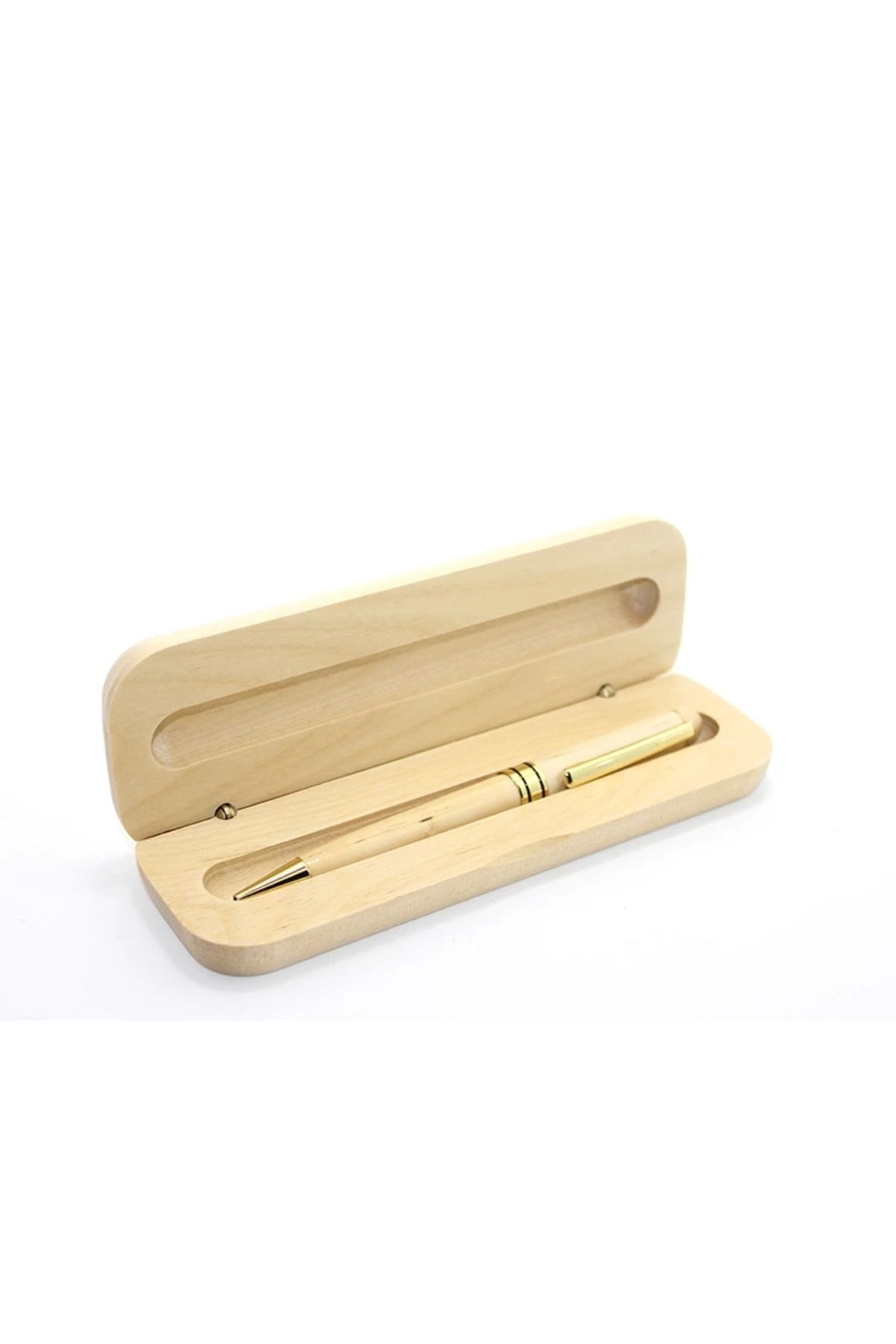 shop Ahşap Kutulu Tükenmez Kalem Model 1