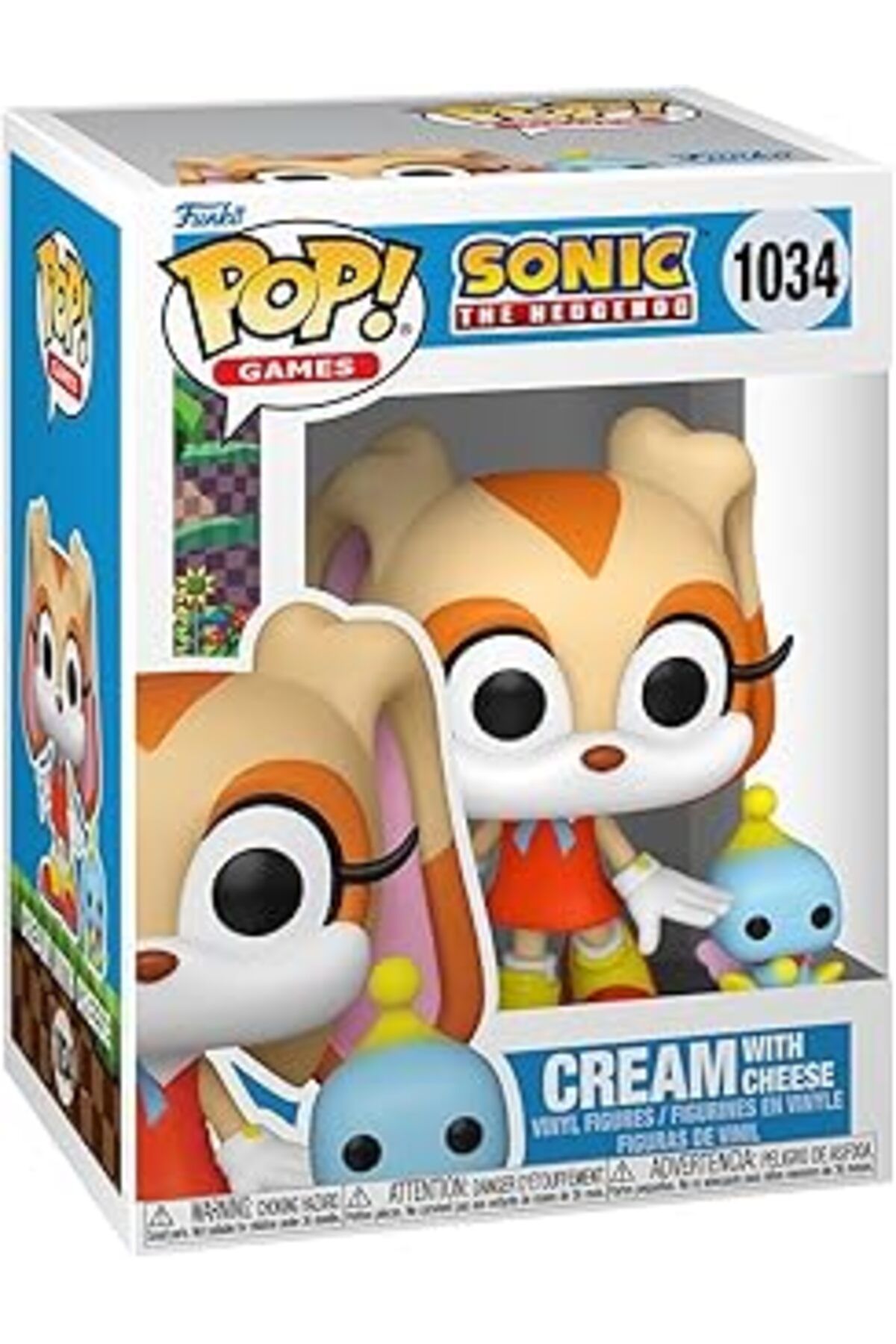 Qedii Nita Toys Funko Pop & Buddy: Sonic The Hedgehog - Cream W/Cheese Figür