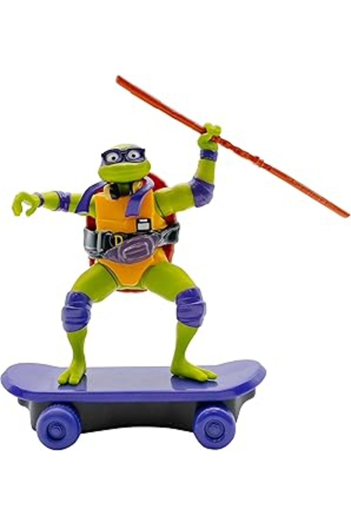 Pazarcan Teenage Mutant Ninja Turtles Tmnt Kaplumbağalar Çek Bırak Kaykay Figür Donnie