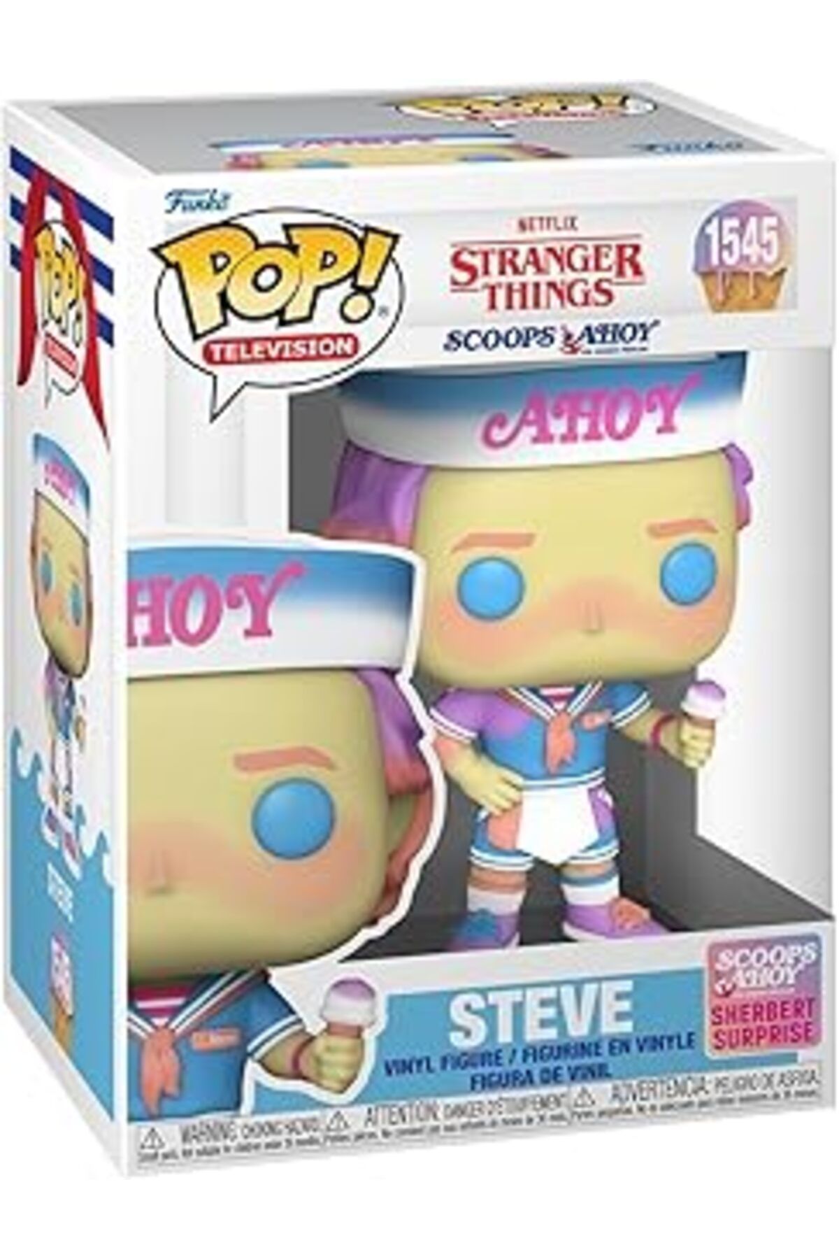 Pazarcan Funko Pop Tv: Stranger Things- Steve (Scoops Ahoy) Figür