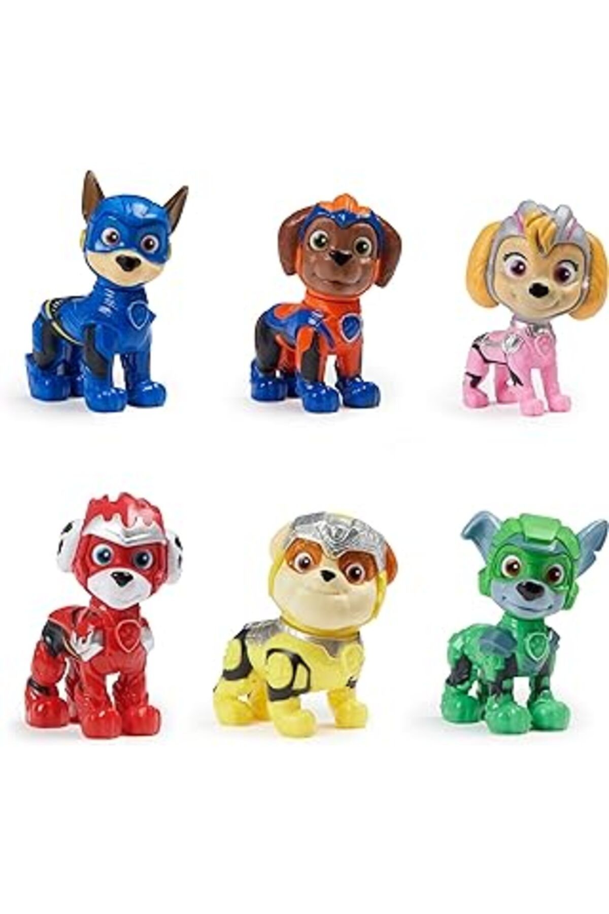 Roses Store Paw Patrol: Süper Film, 6 Süper Kahraman Oyun Figürlü Hediye Seti, 3 Yaşından Büyük Çocuklar Için U