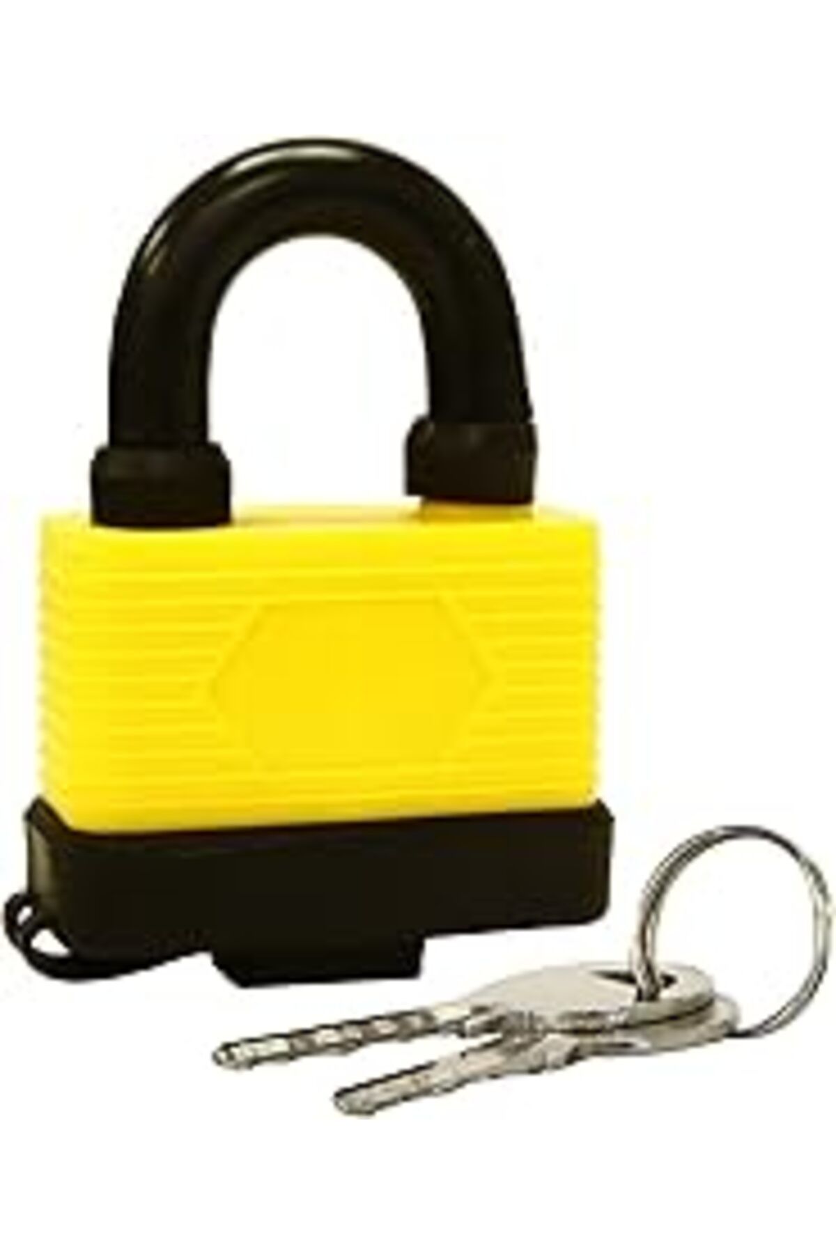 Karachil Rolson 66514 Weatherproof Padlock, Black, 50 Mm