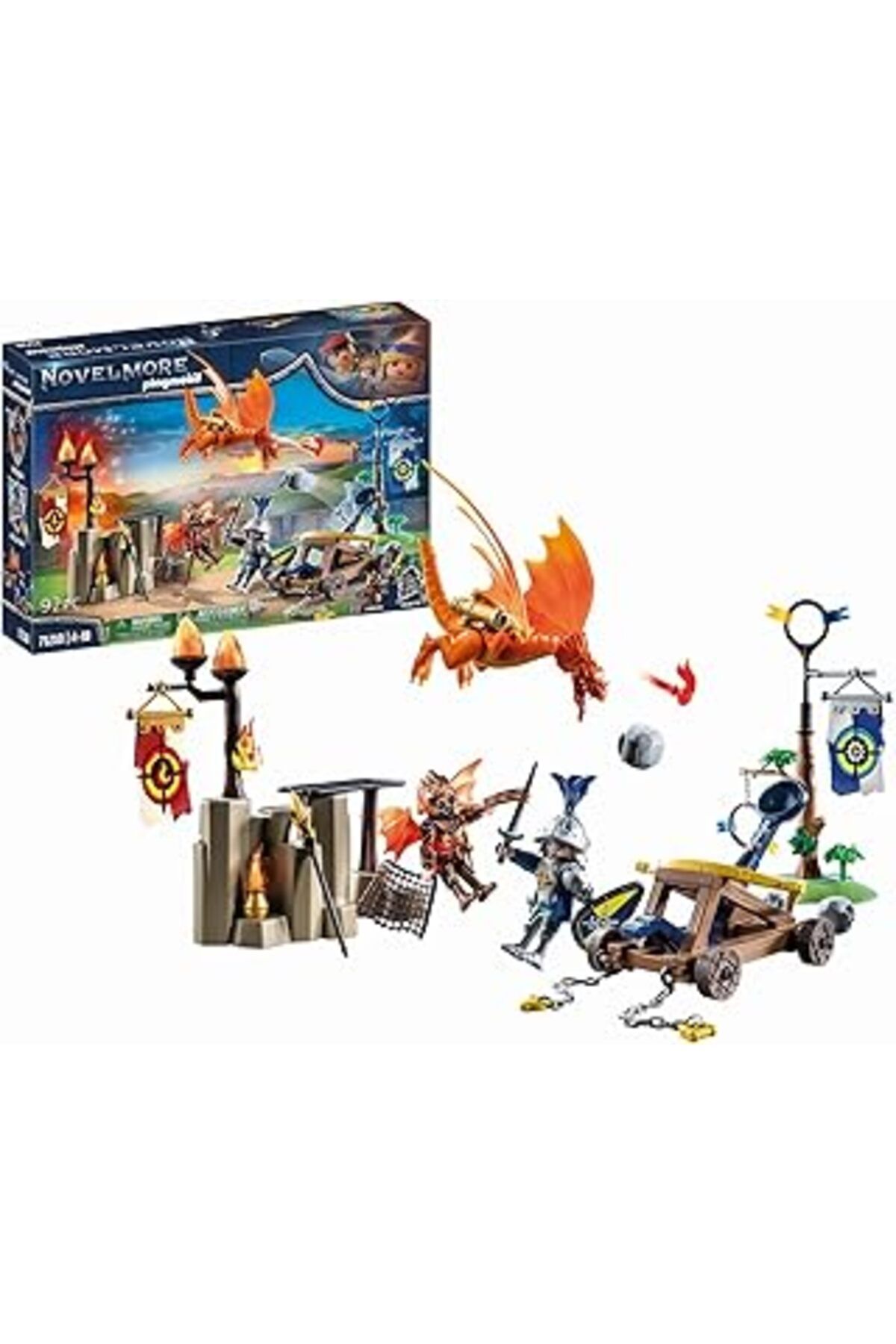 Pazarcan Playmobil Novelmore 71210 Novelmore Ve Burnham Raiders - Turnuva Sahası, 4 Yaşından Büyük Çocuklar