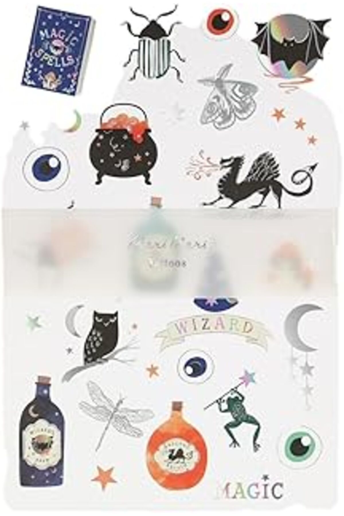 Karachil Meri Meri - Making Magic Tattoos - Make Magic Geçici Dövmeler (2'Li)