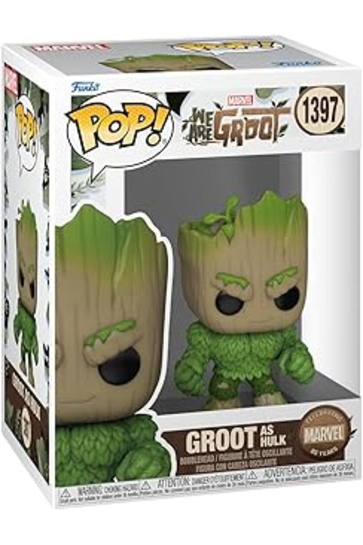 Pazarcan Nita Toys Funko Pop Marvel: Groot As Hulk Figür