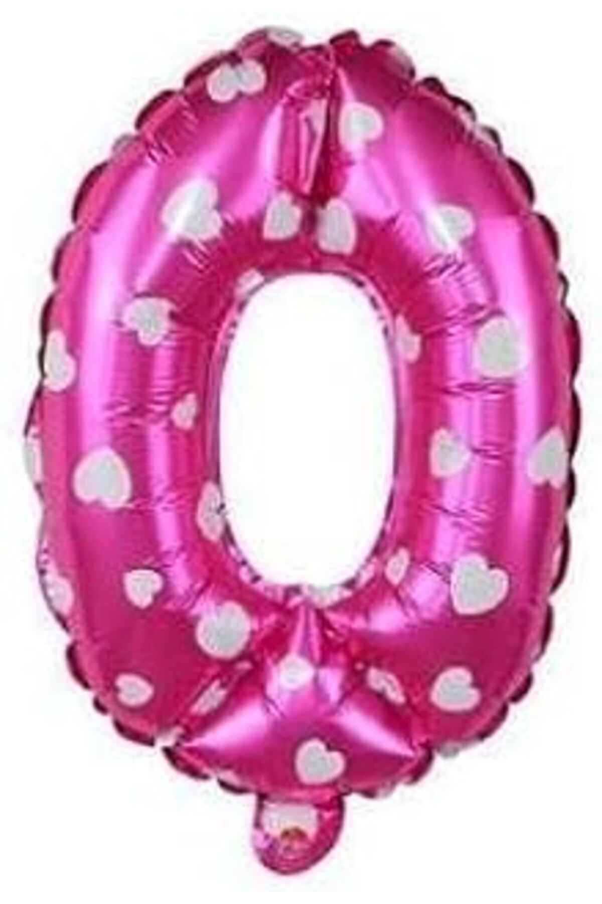 Roses Store Benim Marifetlerim - 0 Rakamı Pembe Folyo Balon 16 Inch 40 Cm
