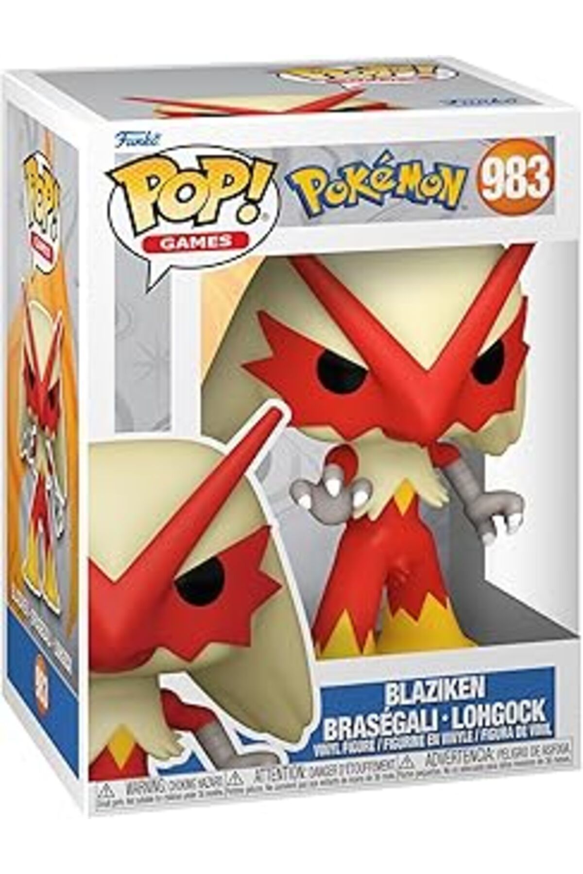 Pazarcan Funko Pop Games: Pokemon- Blaziken(Emea) Figür